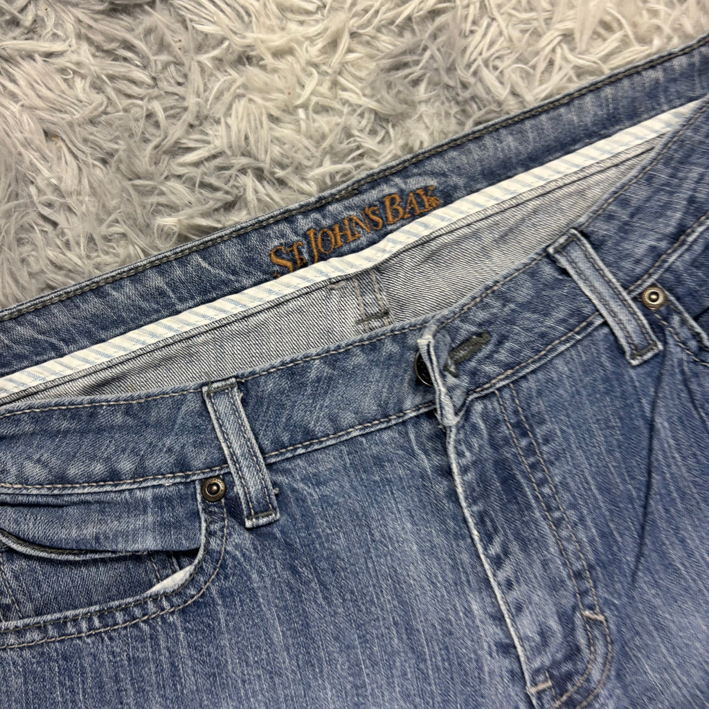 Süße Y2K Bootcut jeans mit backprint /women 00s 90s baddie (M) S20