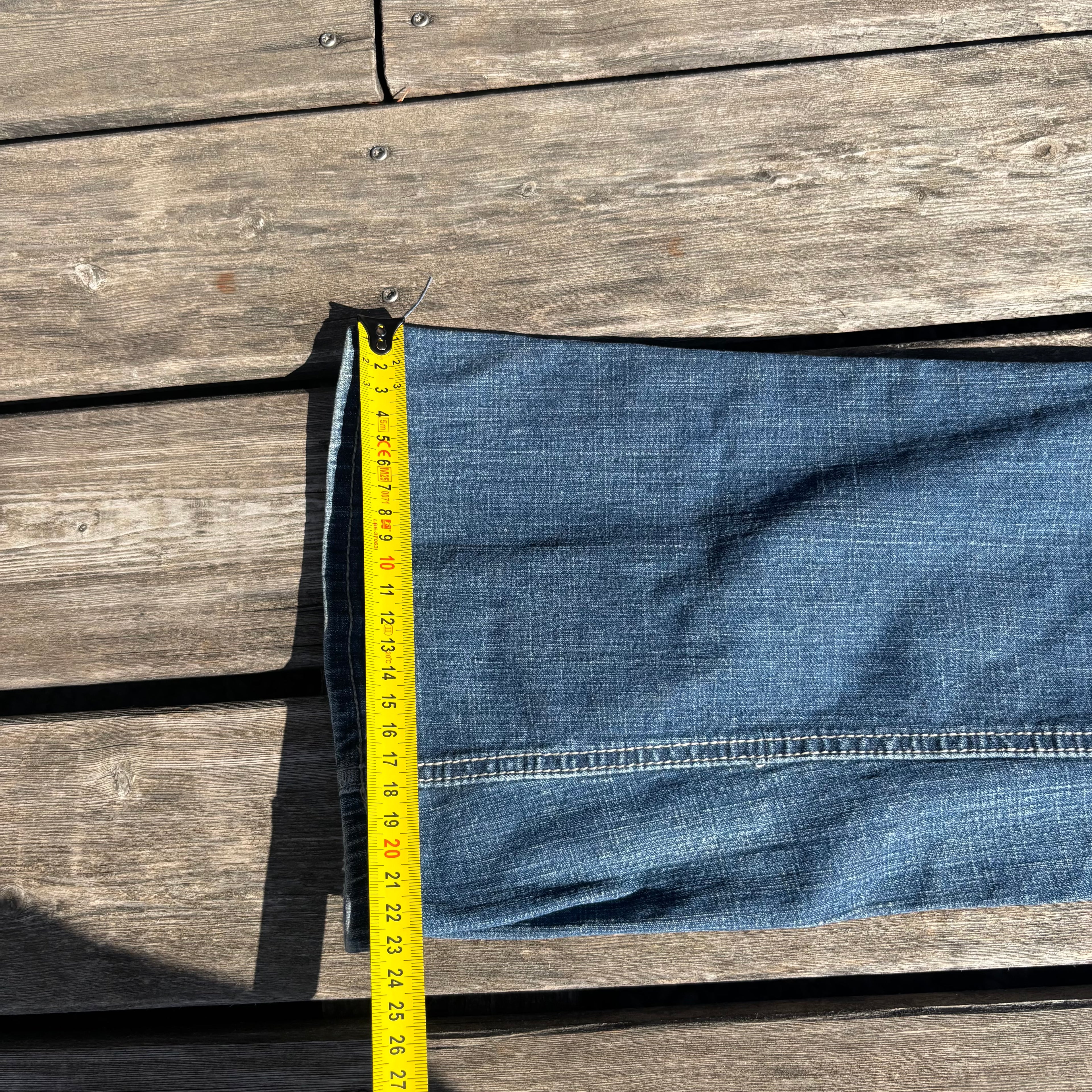 Süße Y2K Jeans Mit tollen Backprint für Frauen 00 90s vintage baddie (L) S39