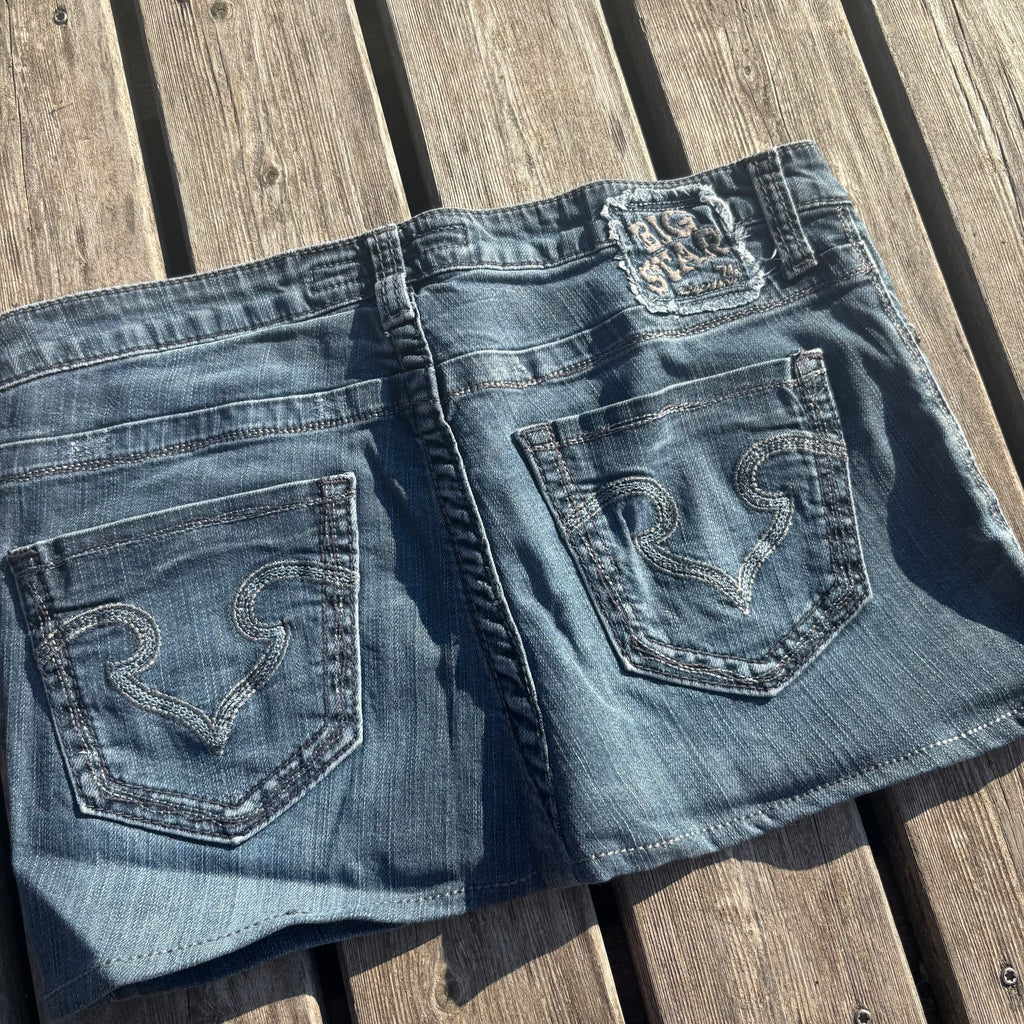 Süßer Y2K Rock mit Backprint für den Sommer /90s 00s vintage baddie (L) S84