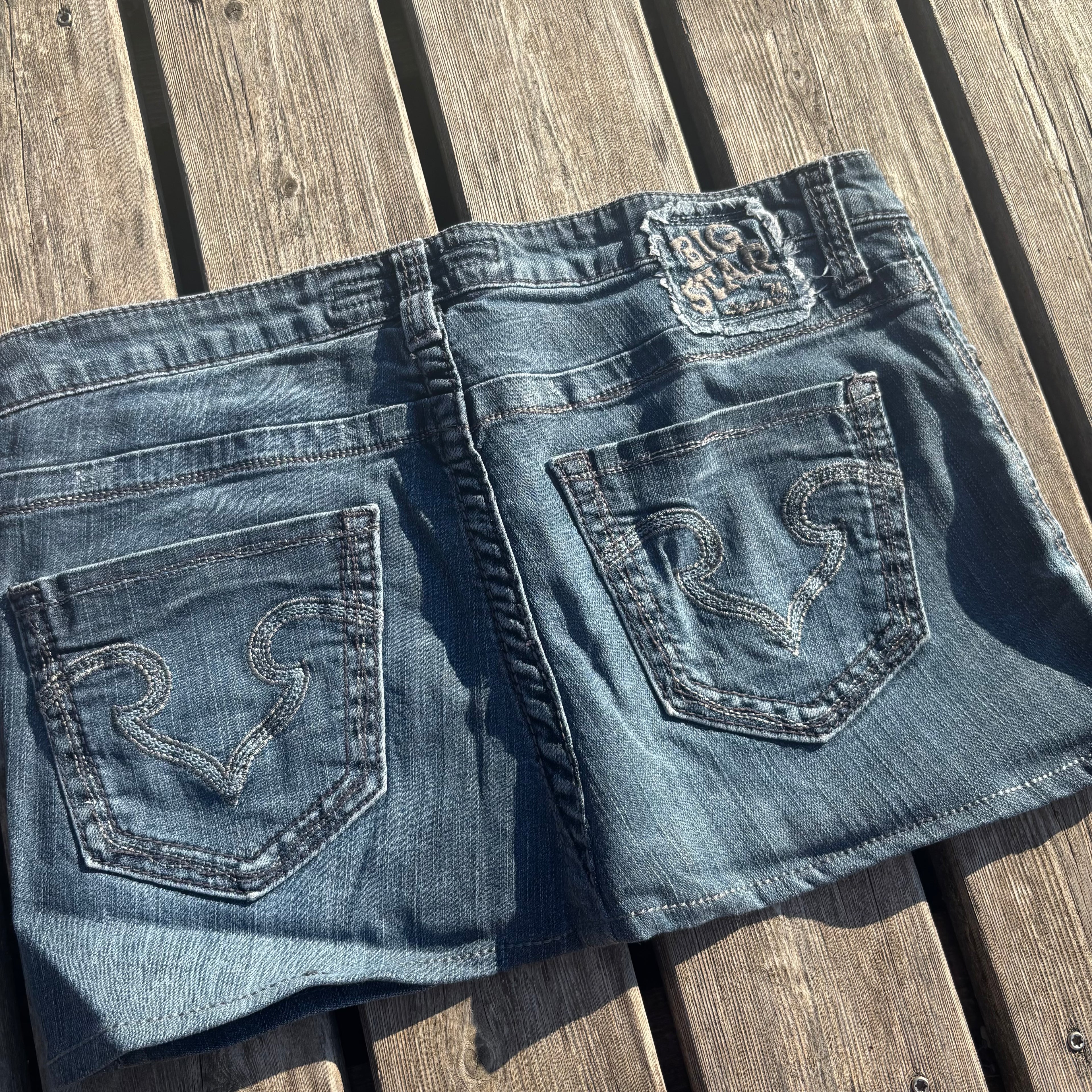 Süßer Y2K Rock mit Backprint für den Sommer /90s 00s vintage baddie (L) S84
