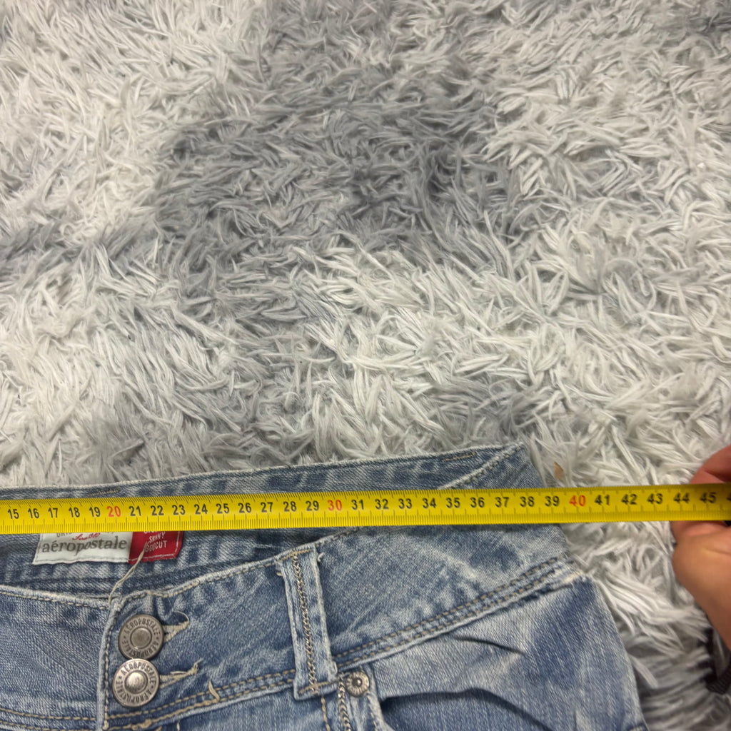 Süße Y2K Vintage women Jeans lowwaist Bootcut 00s 90s style M (S14)