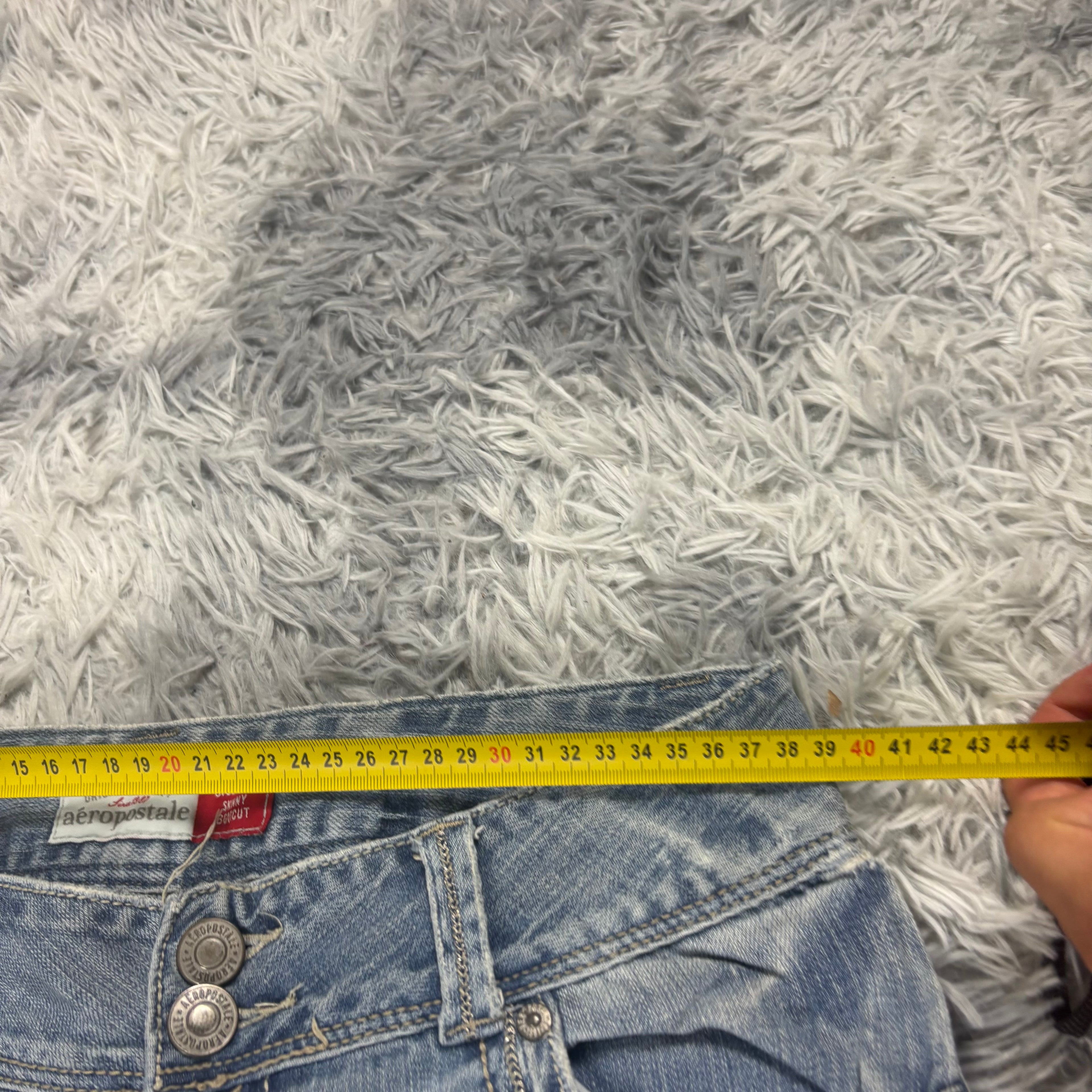 Süße Y2K Vintage women Jeans lowwaist Bootcut 00s 90s style M (S14)