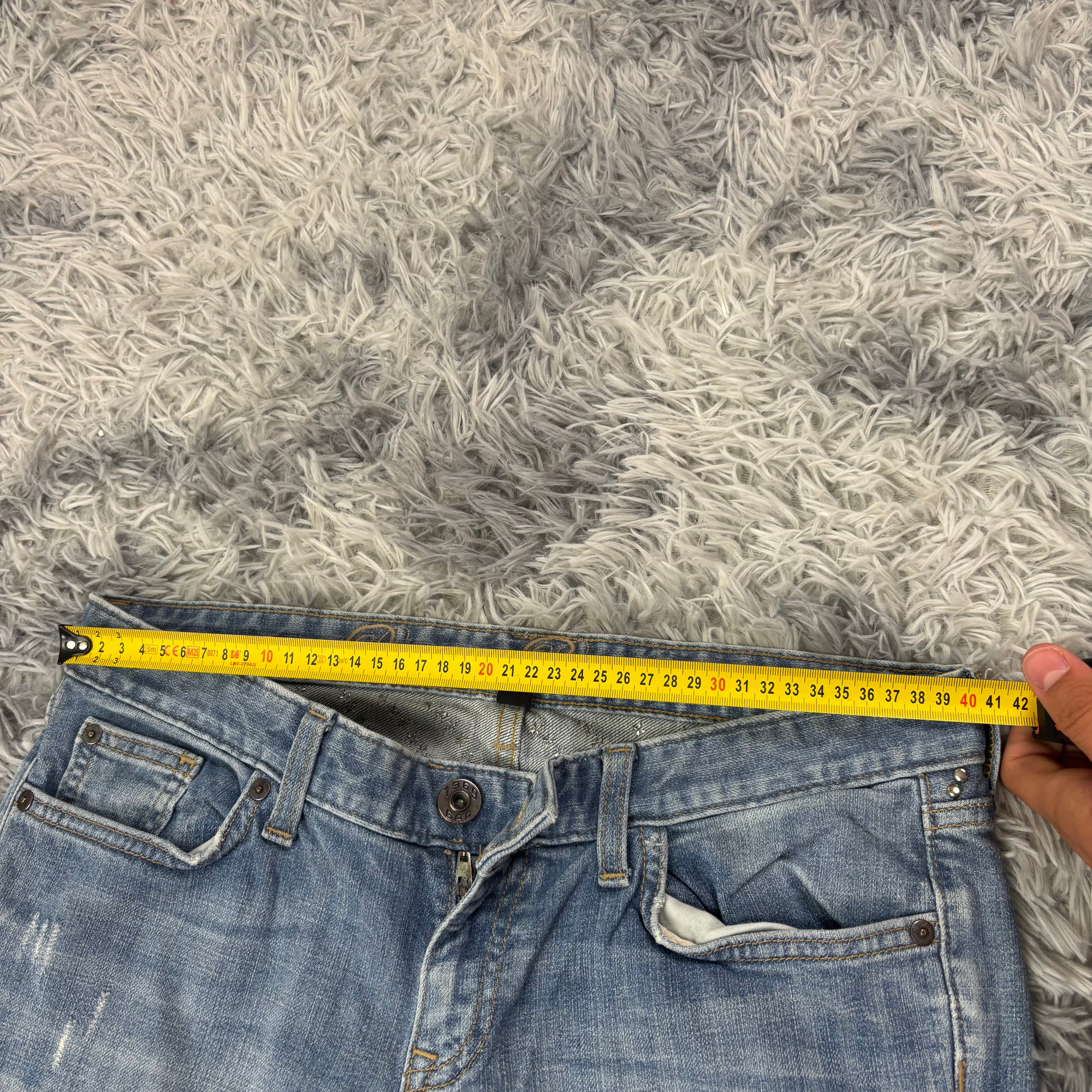 Lowwaist Bootcut Jeans (L)/vintage women streetwear flared 00s 90s (S1)