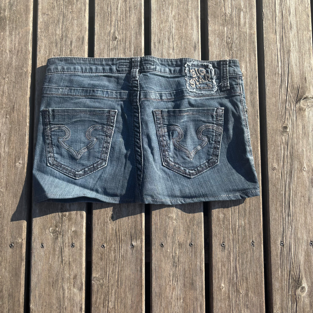 Süßer Y2K Rock mit Backprint für den Sommer /90s 00s vintage baddie (L) S84
