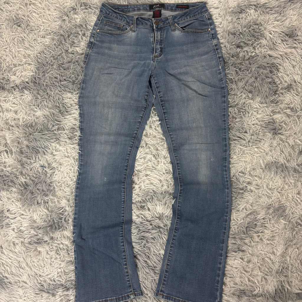 Süße Y2K Bootcut Lowwaist Jeans mit tollen Backprint vintage 00s 90s (S) S15