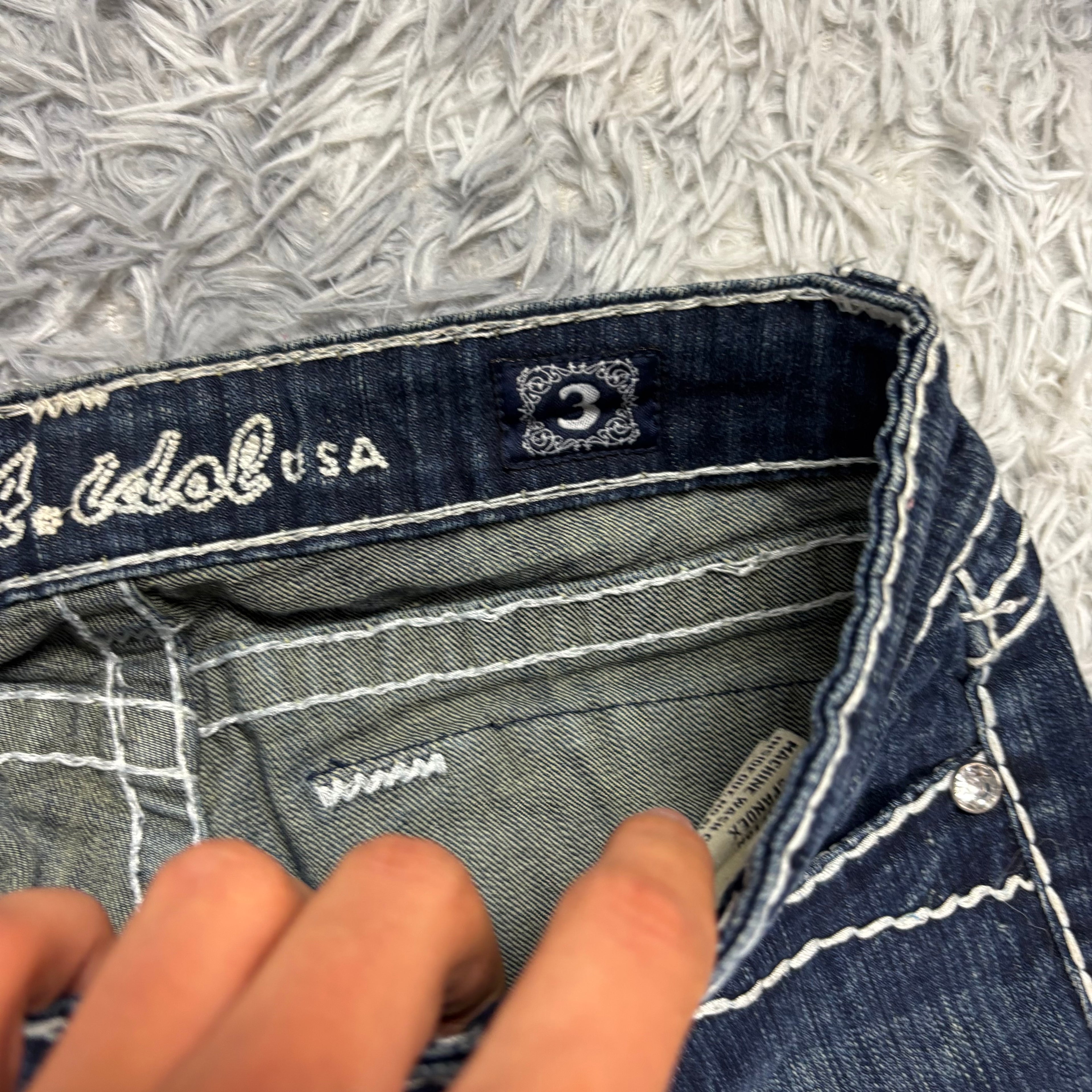 Süße Y2K Jeans Lowwaist Bootcut /vintage 00s 90s S (S10)