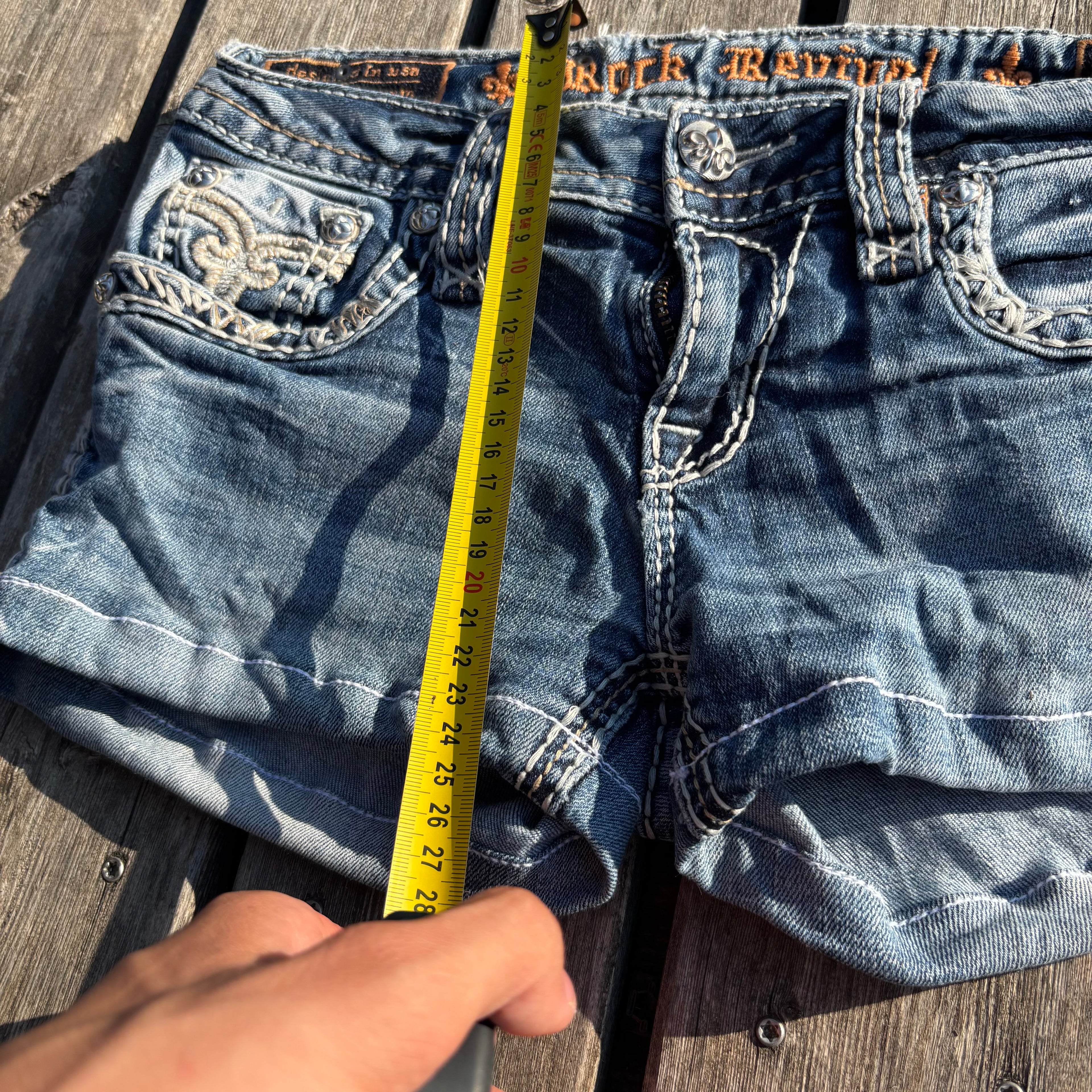 Rock Revival Shorts Hotpants /women 00s 90s vintage baddie (XS) S54