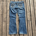 Süße Y2K Jeans Mit tollen Backprint für Frauen 00 90s vintage baddie (L) S39