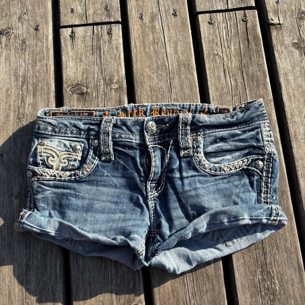 Rock Revival Shorts Hotpants /women 00s 90s vintage baddie (XS) S54