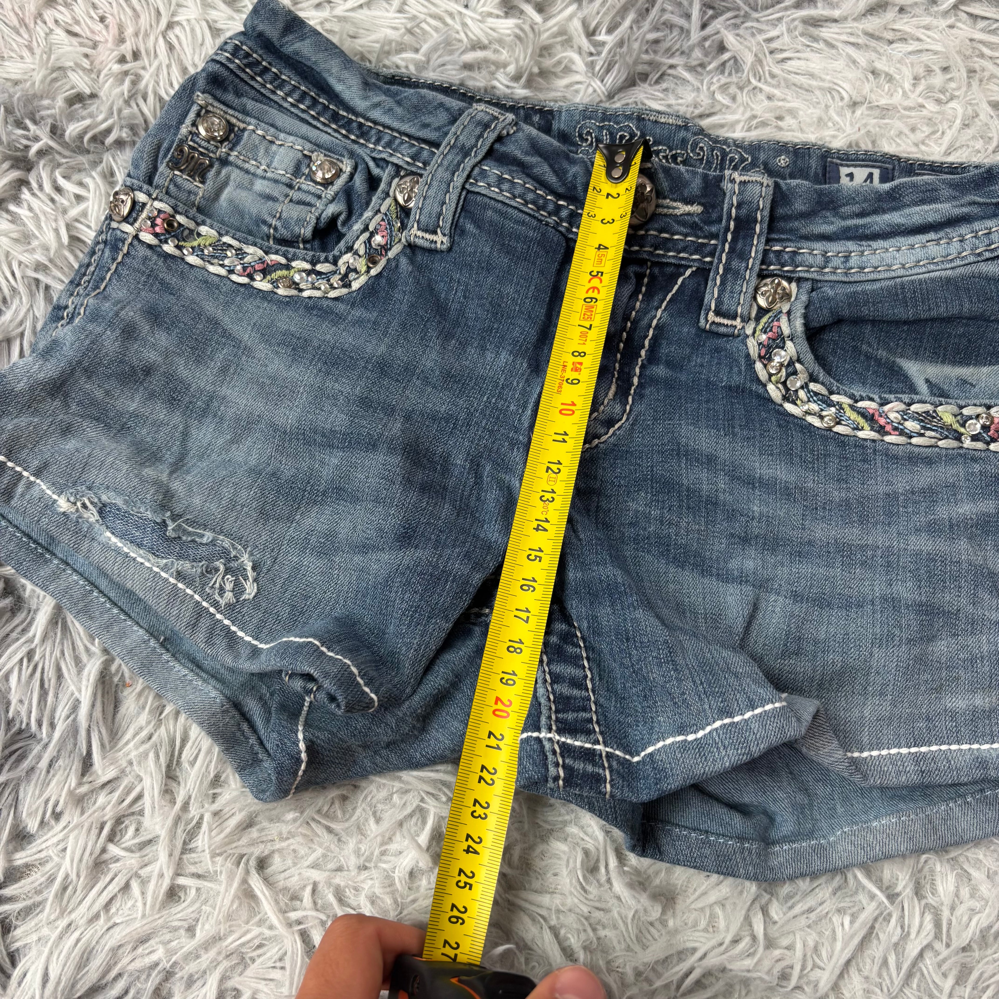 Süße Miss Me Shorts /hotpants vintage 90s 00s. XXXS S4