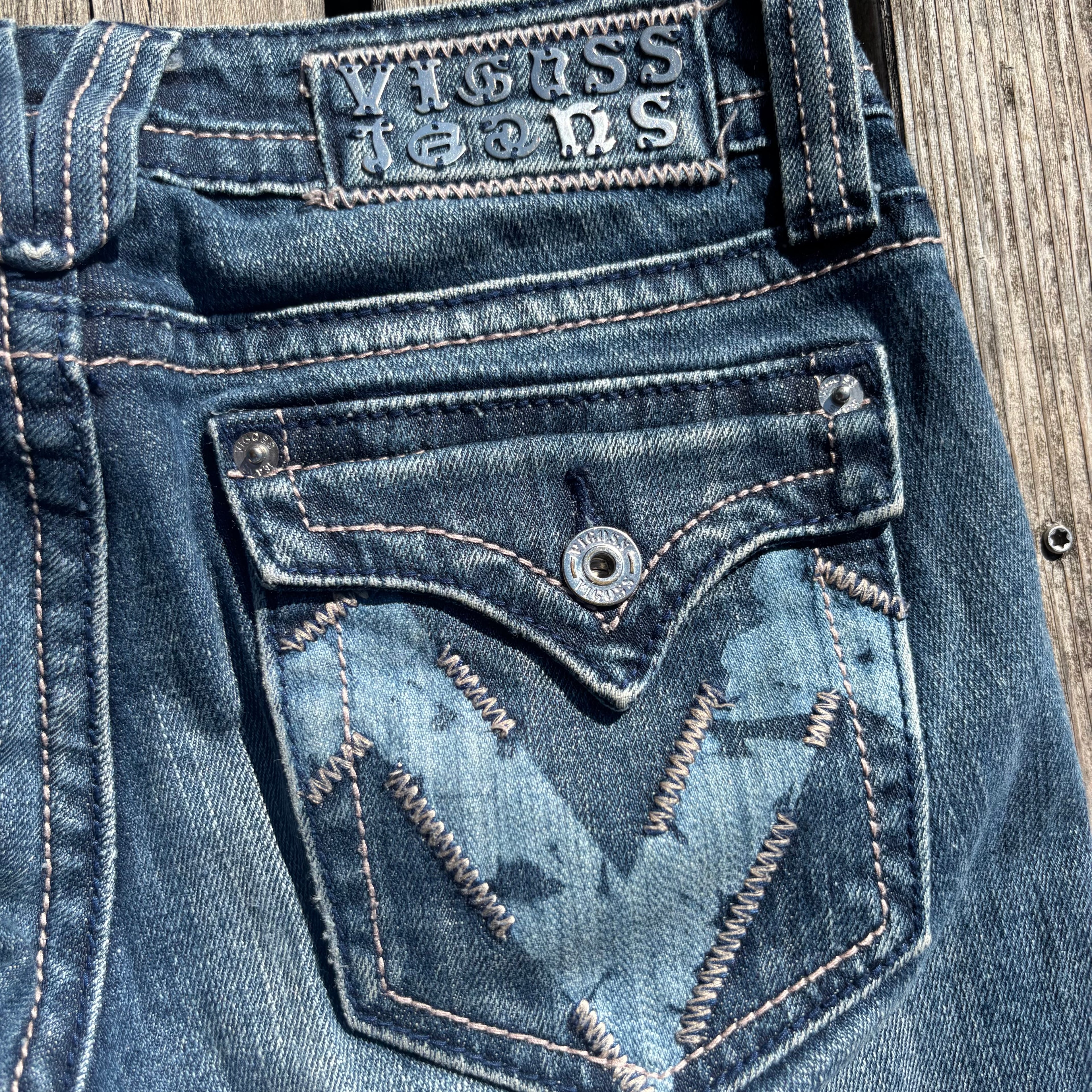 Süße Y2K Vigoss Lowwaist jeans /straight women 00s 90s vintage (XS-S) S37