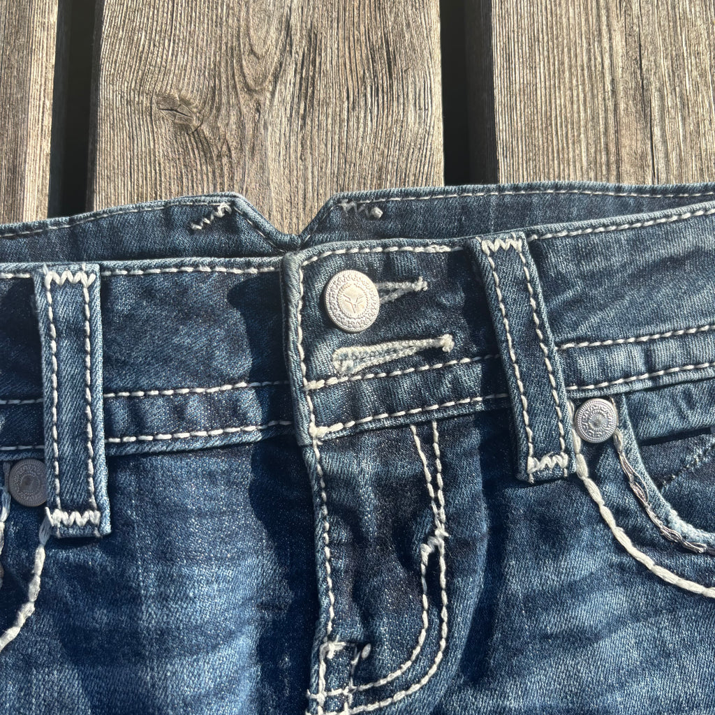 Süßer Y2K Rock mit Backprint für den Sommer /90s 00s vintage baddie (S-M) S87