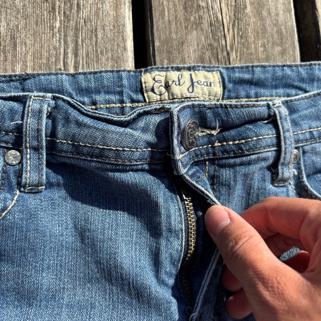 Süße Y2K Shorts/hotpants frauen /90s 00s vintage baddie M-L /S45