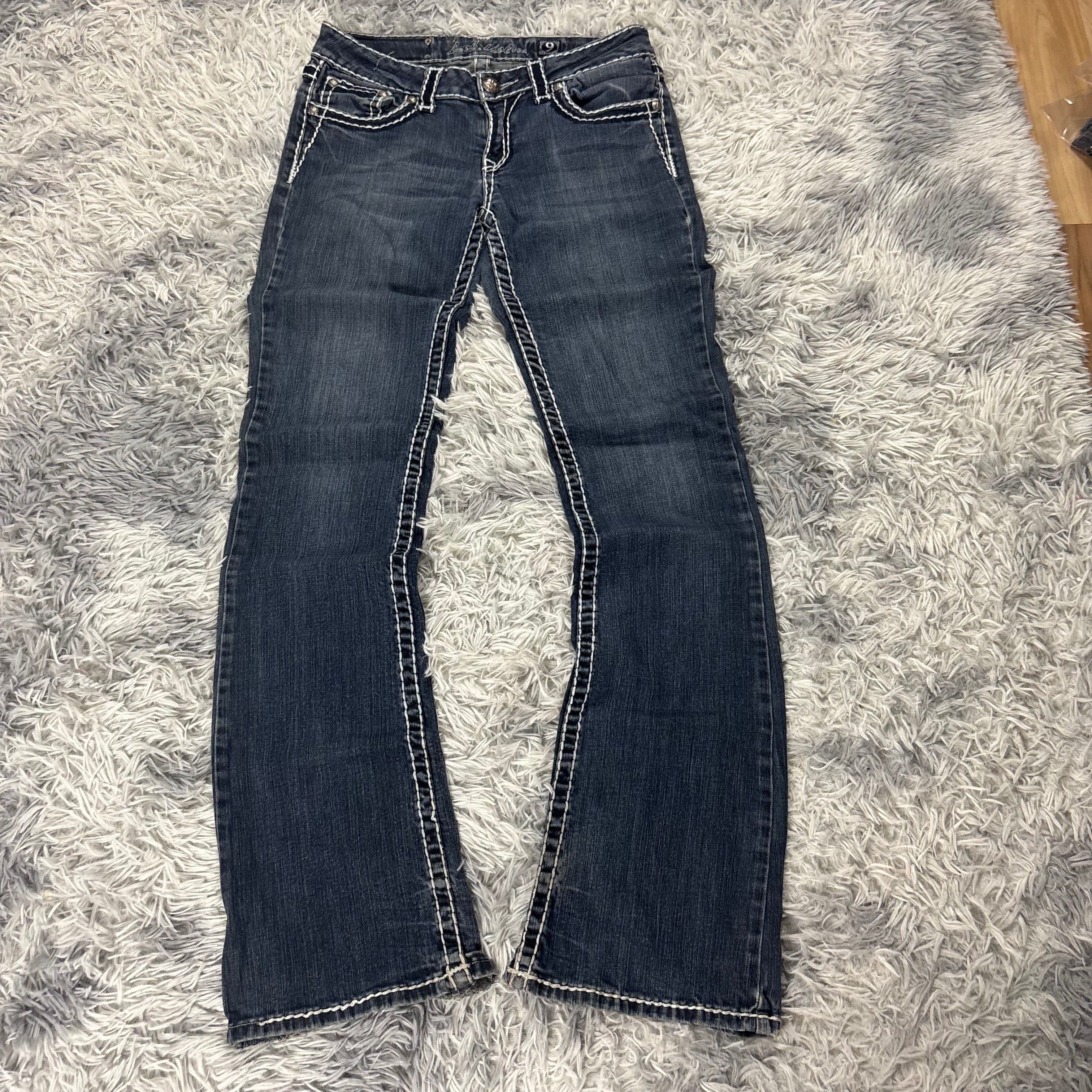 Süße LA Idol Lowwaist Bootcut Jeans /y2k vintage 00s 90s baddie (S) S23