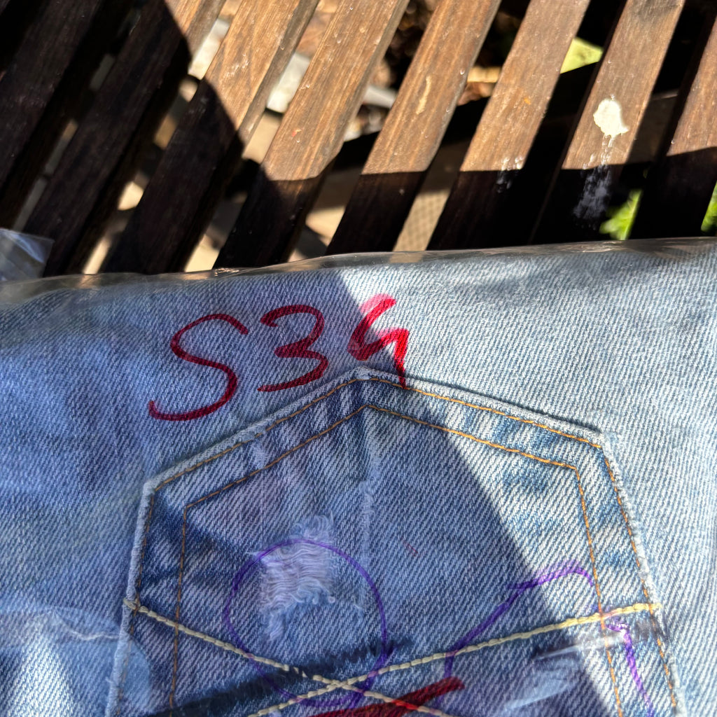 AA/Süße Y2K Lowwaist Bootcut Jeans /women 90s 00s vintage baddie (XXS-XS) /S34