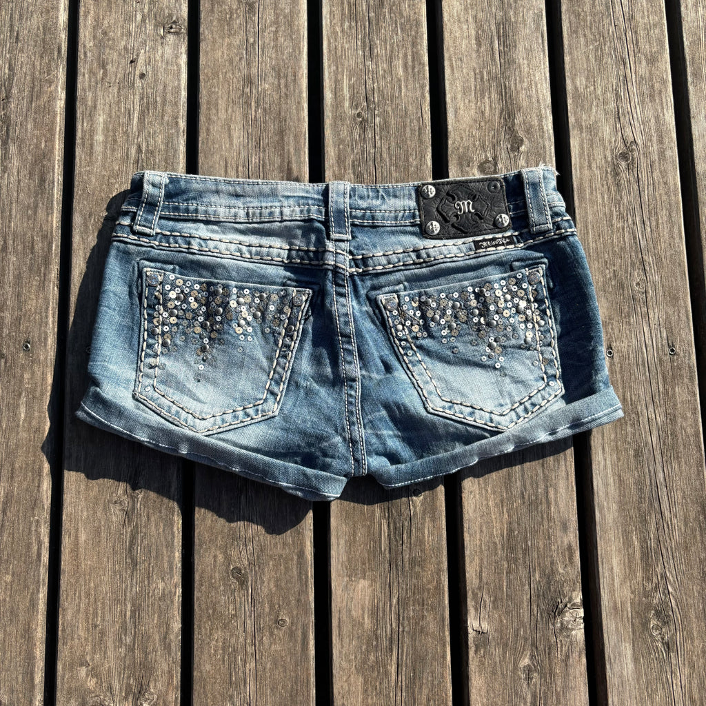 Süße Miss Me Shorts/ Hotpants für den Sommer L-XL/women 00s 90s vintage baddie S72
