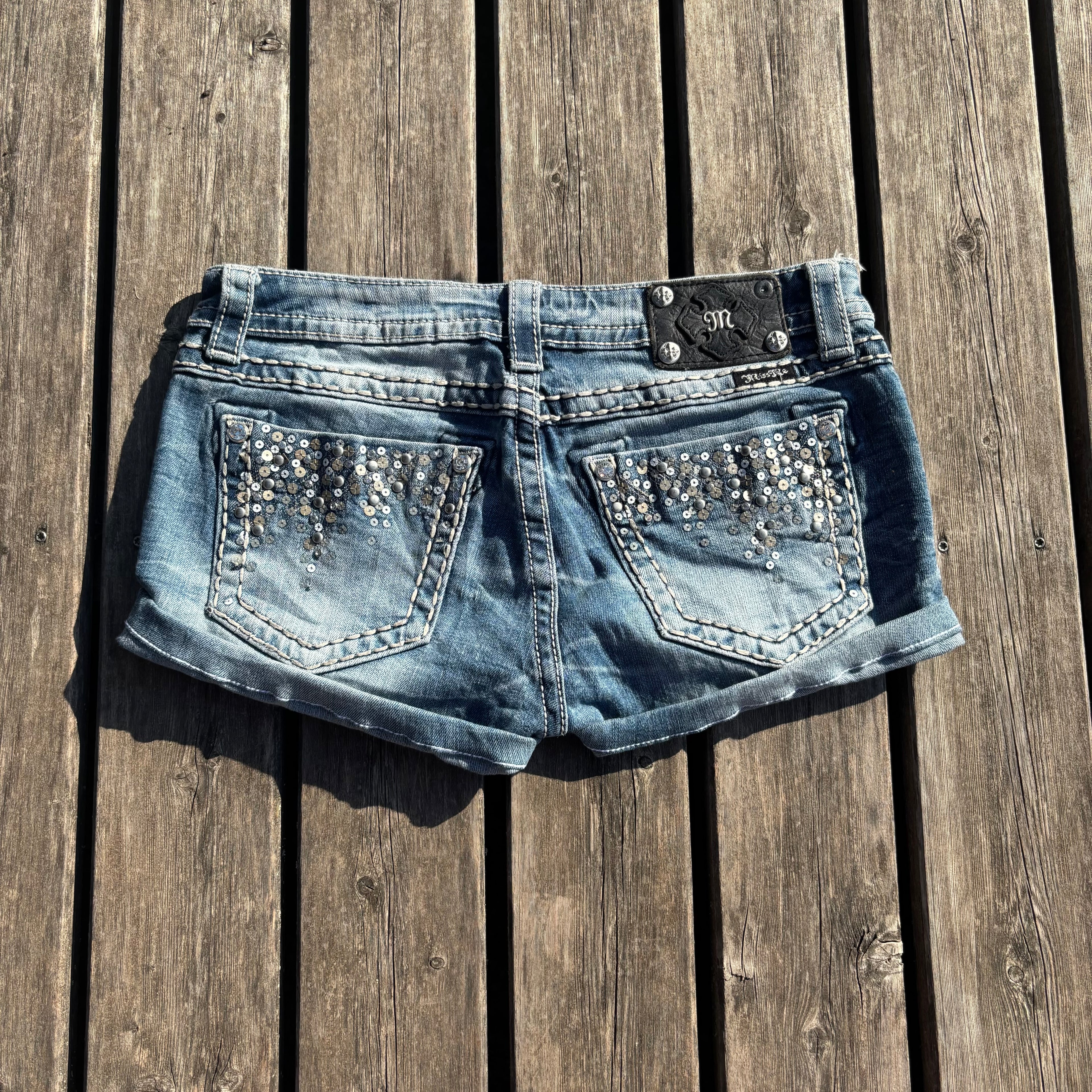 Süße Miss Me Shorts/ Hotpants für den Sommer L-XL/women 00s 90s vintage baddie S72