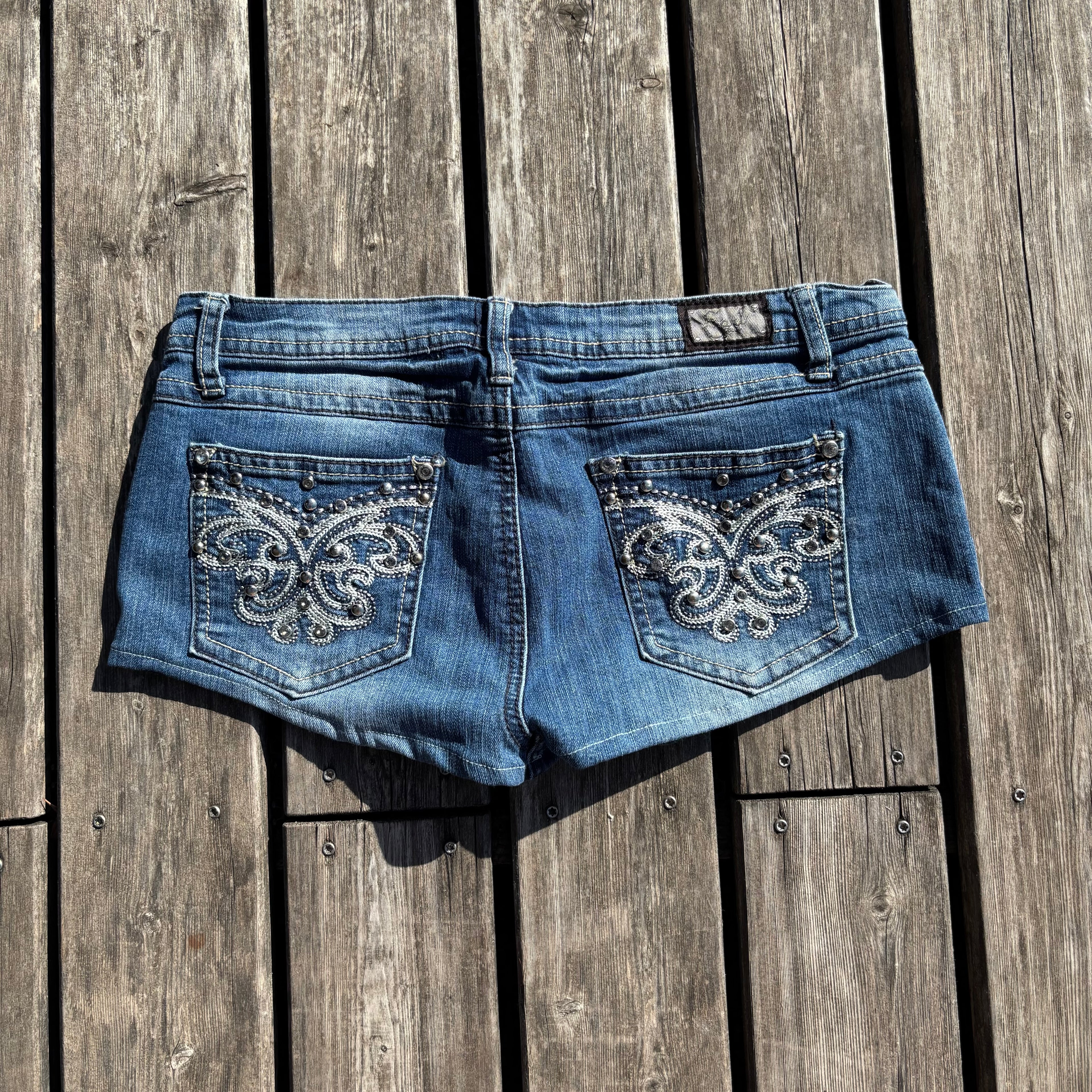 Süße Y2K Shorts/hotpants frauen /90s 00s vintage baddie M-L /S45