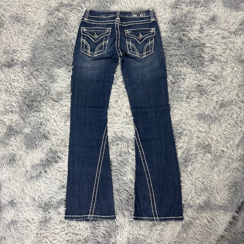 Vigoss Y2K Lowwaist Bootcut jeans /vintage 00s 90s style baddie (XXS-XS) S22