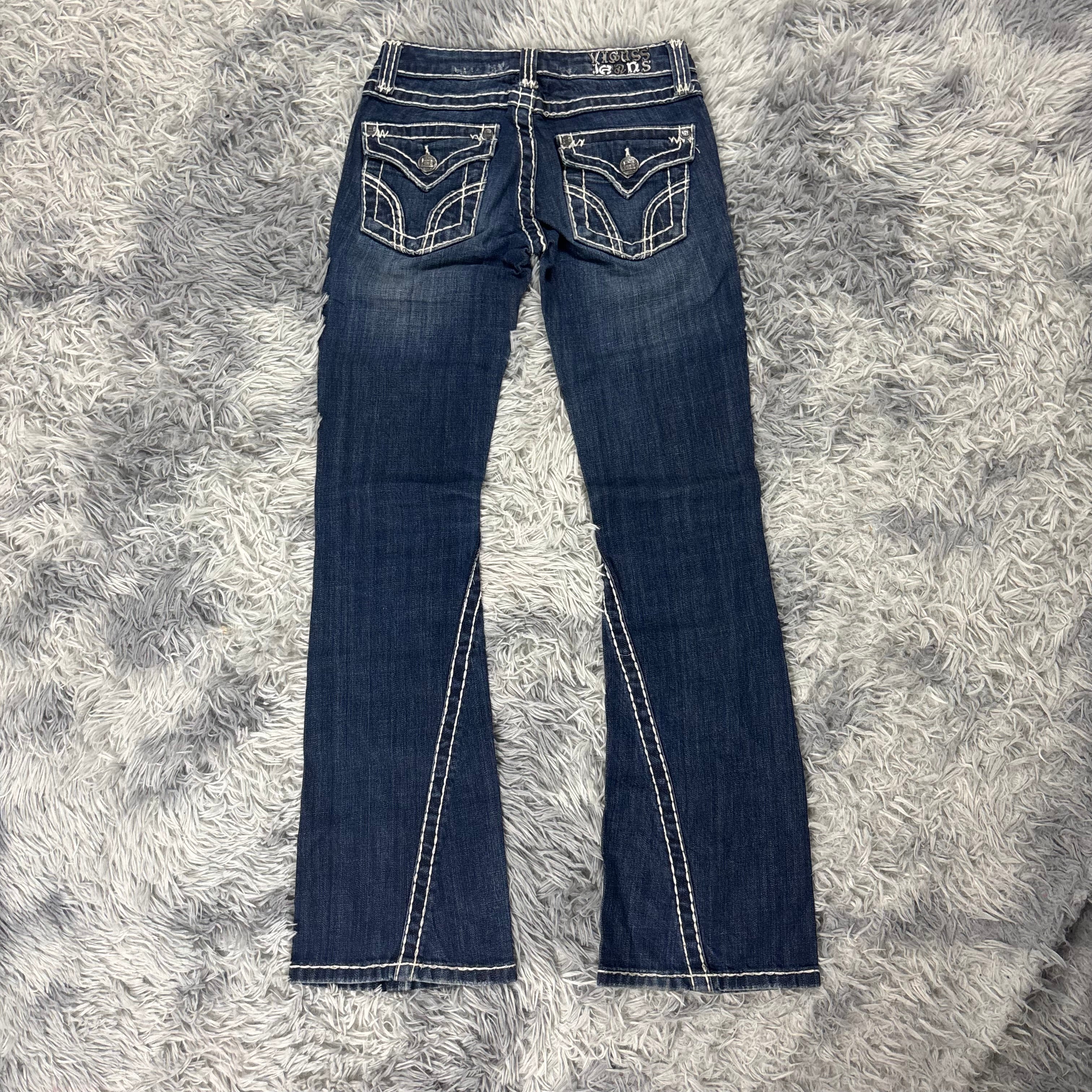 Vigoss Y2K Lowwaist Bootcut jeans /vintage 00s 90s style baddie (XXS-XS) S22