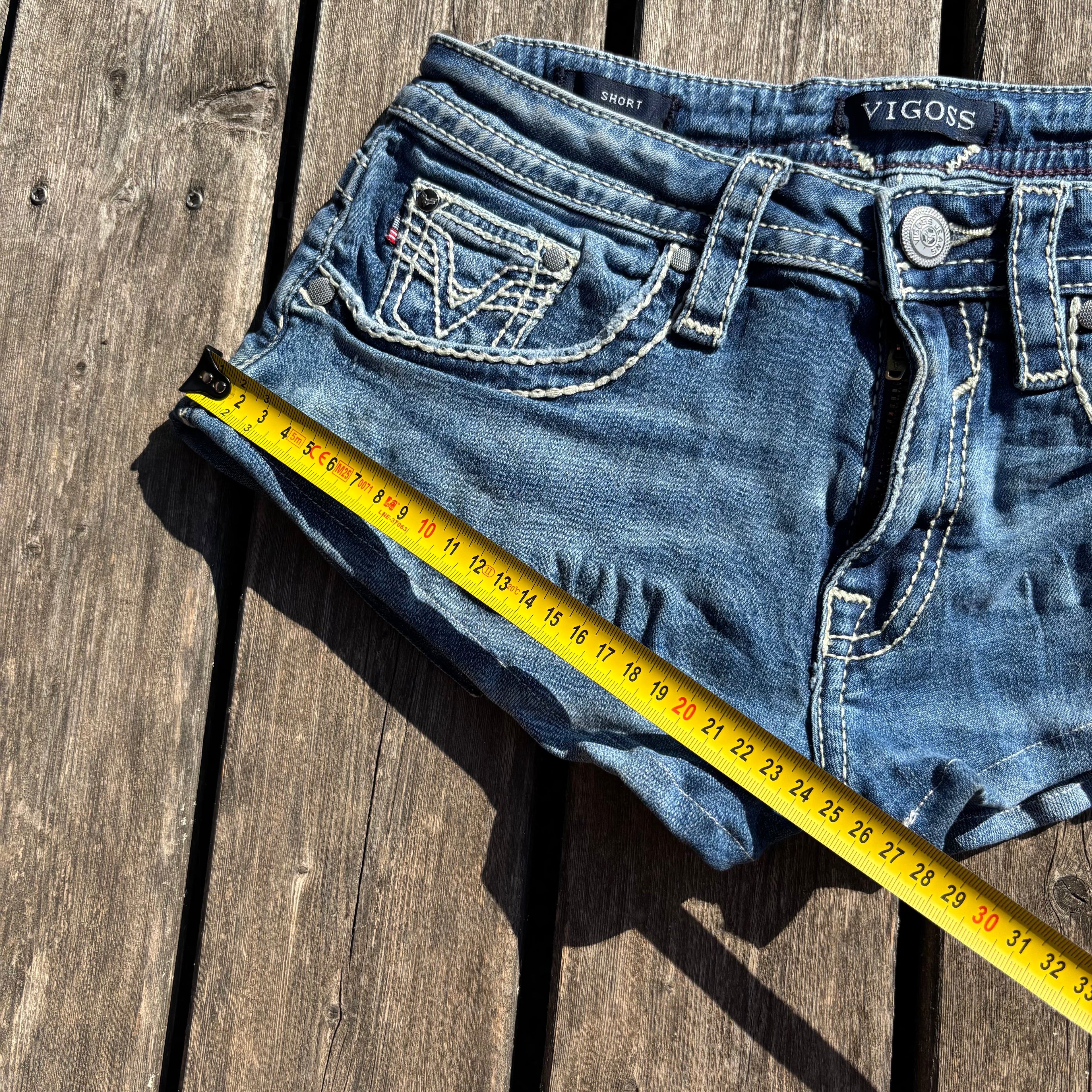 Süße Y2K shorts /hotpants mit backprint /women 00s 90s vintage 00s baddie (XXS-XS) S44