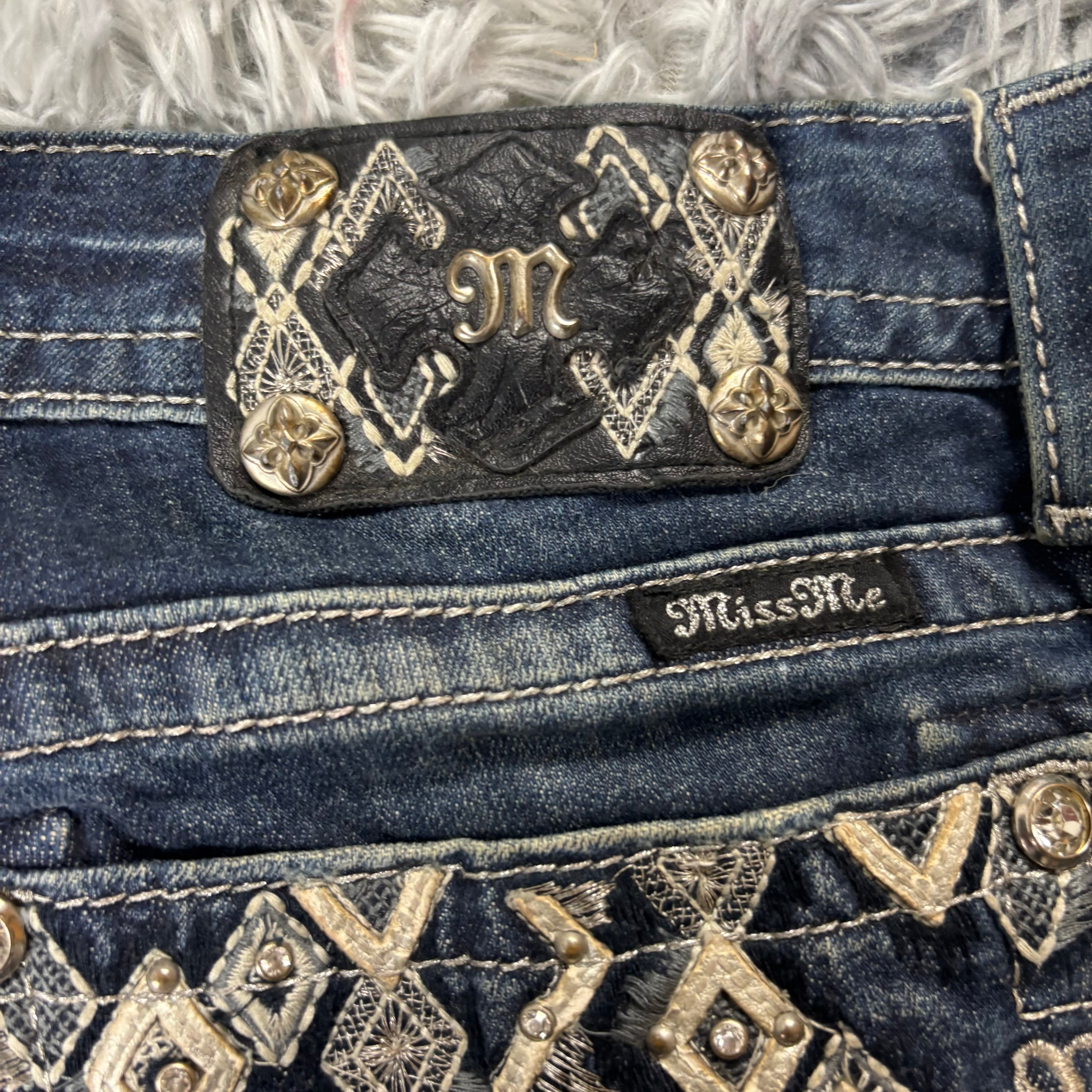 Süße Miss Me Shorts für Frauen /vintage 00s 90s style XXL S7