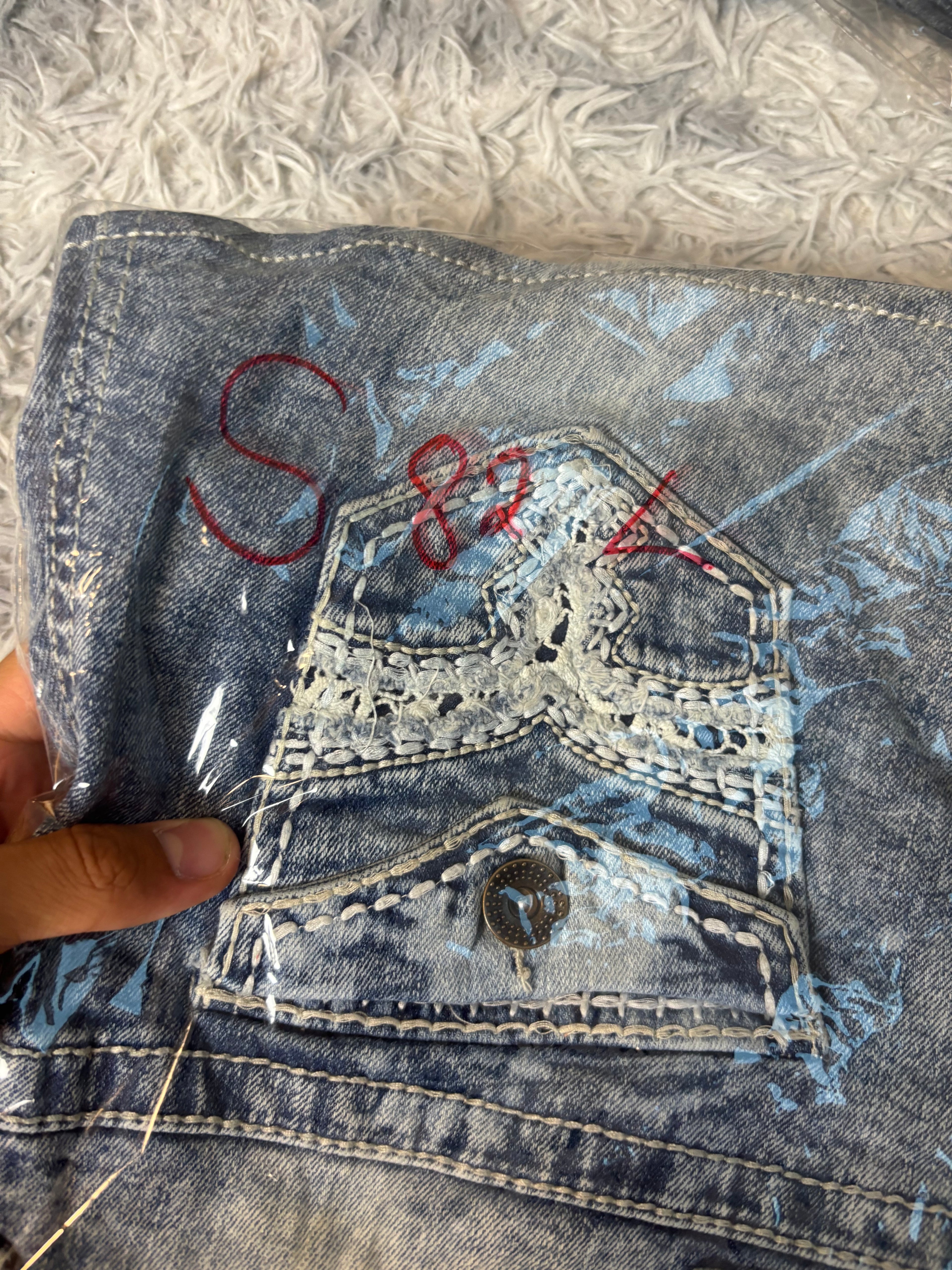Süßer Y2K Rock mit Backprint für den Sommer /90s 00s vintage baddie (L) S82