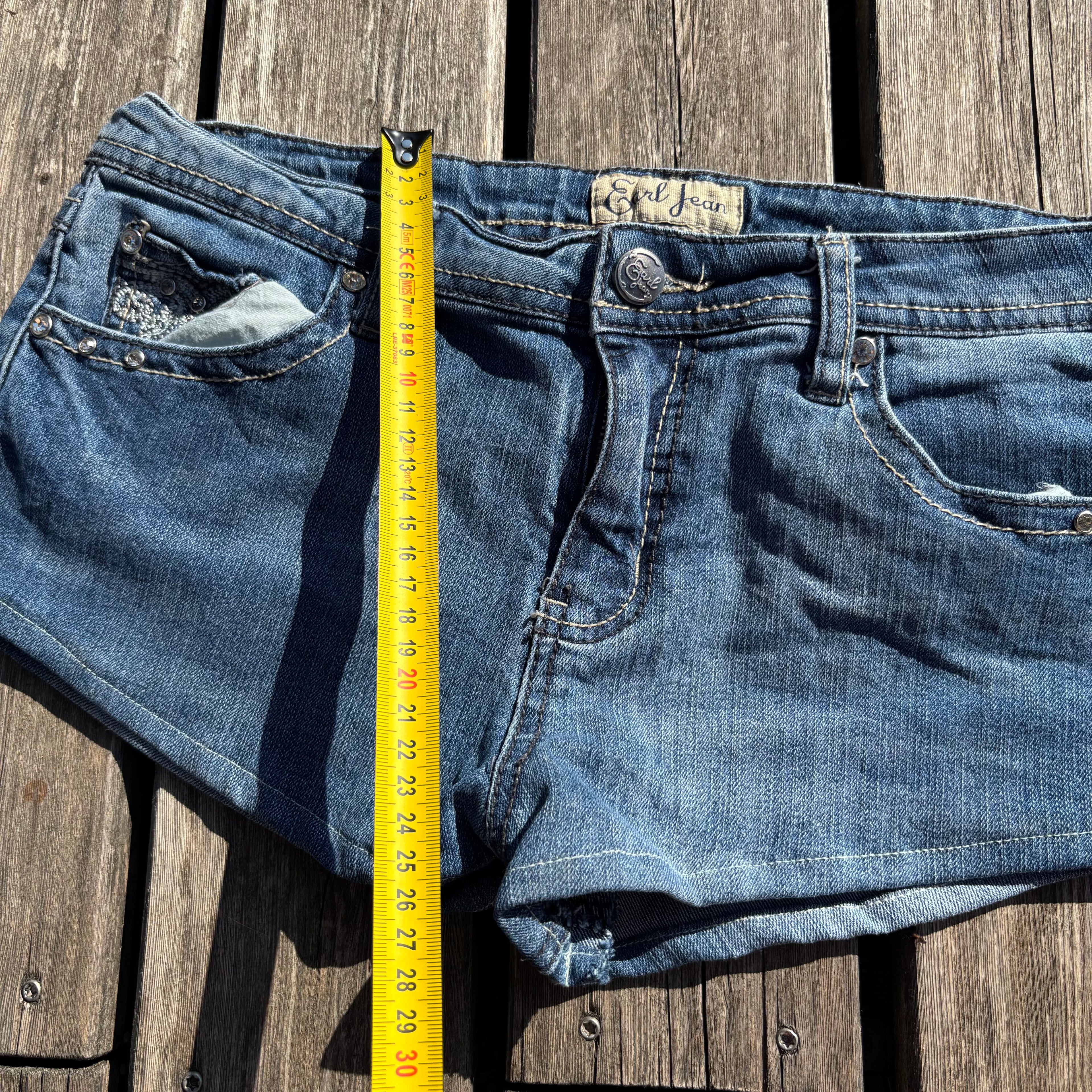 Süße Y2K Shorts/hotpants frauen /90s 00s vintage baddie M-L /S45