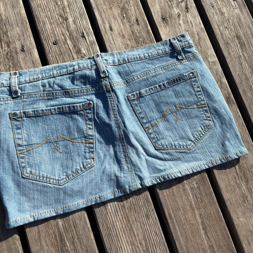 Süßer Y2K Rock mit Backprint für den Sommer /90s 00s vintage baddie L S79