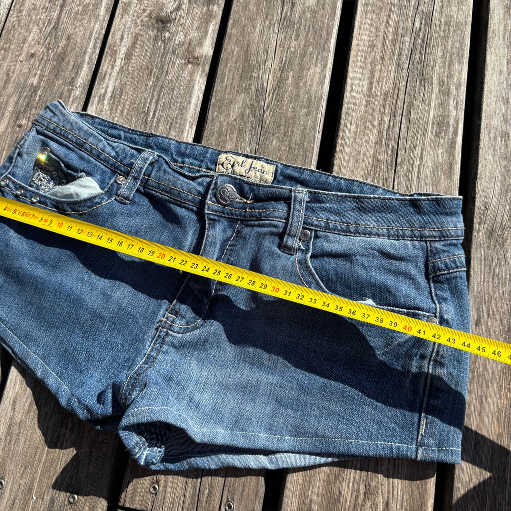 Süße Y2K Shorts/hotpants frauen /90s 00s vintage baddie M-L /S45