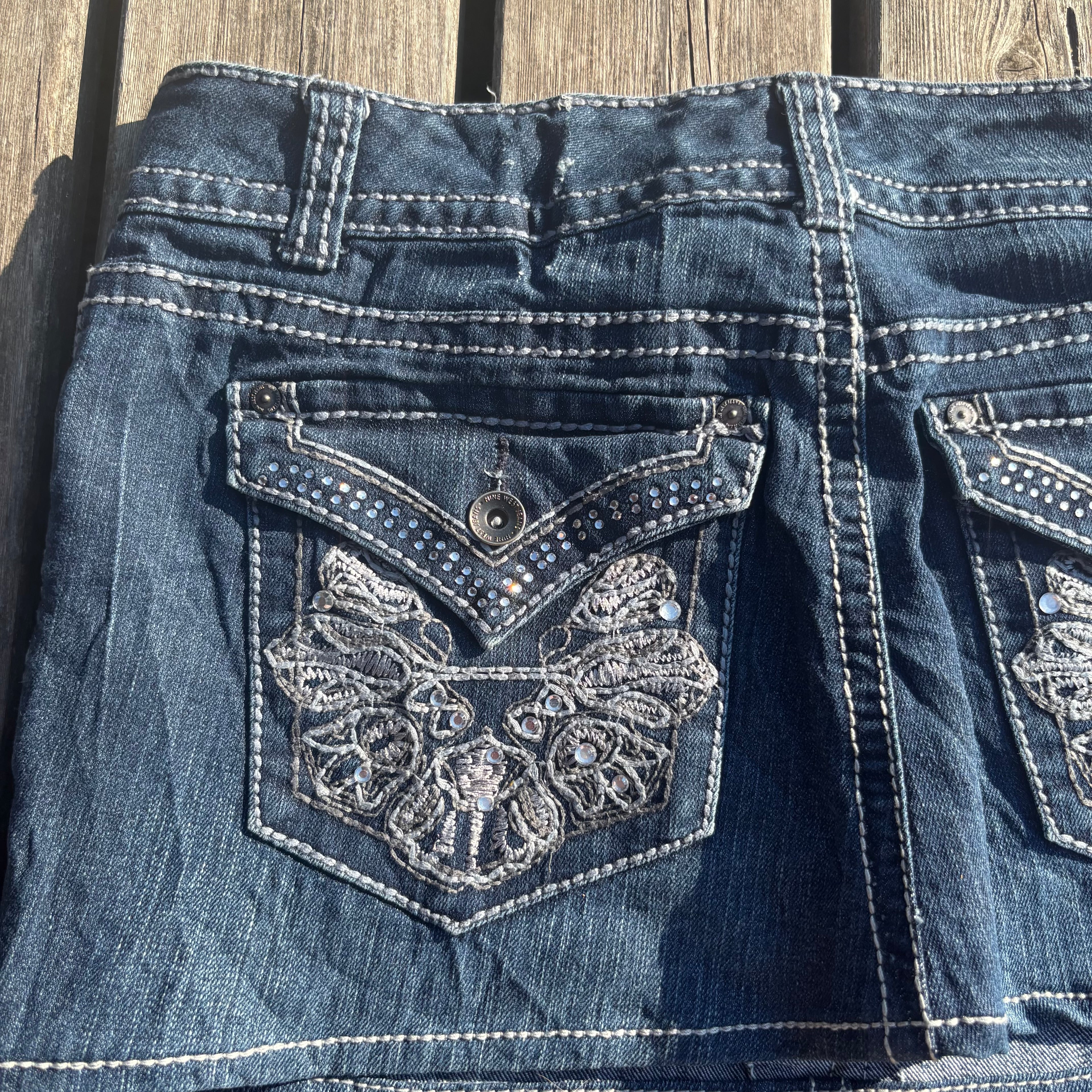 Süßer Y2K Rock mit Backprint für den Sommer /90s 00s vintage baddie(L) S86