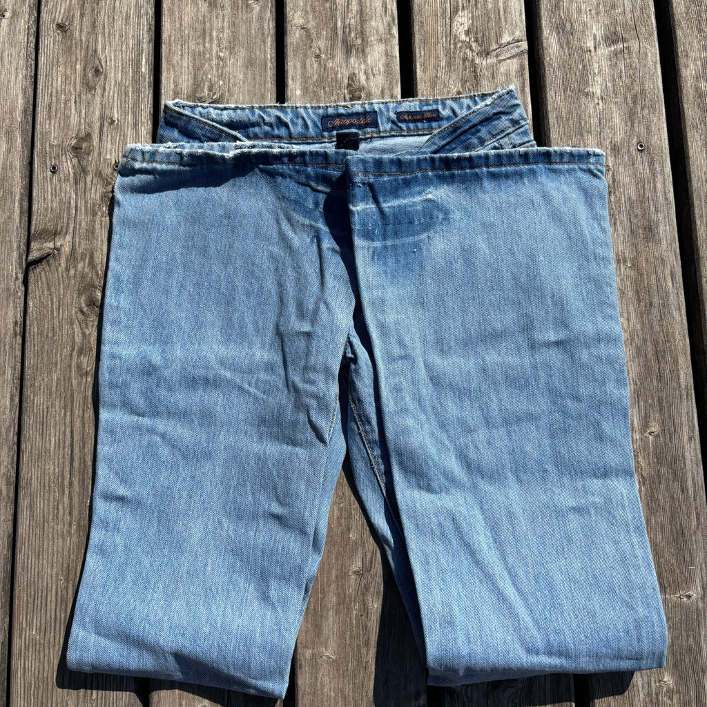 AA/Süße Y2K Lowwaist Bootcut Jeans /women 90s 00s vintage baddie (XXS-XS) /S34
