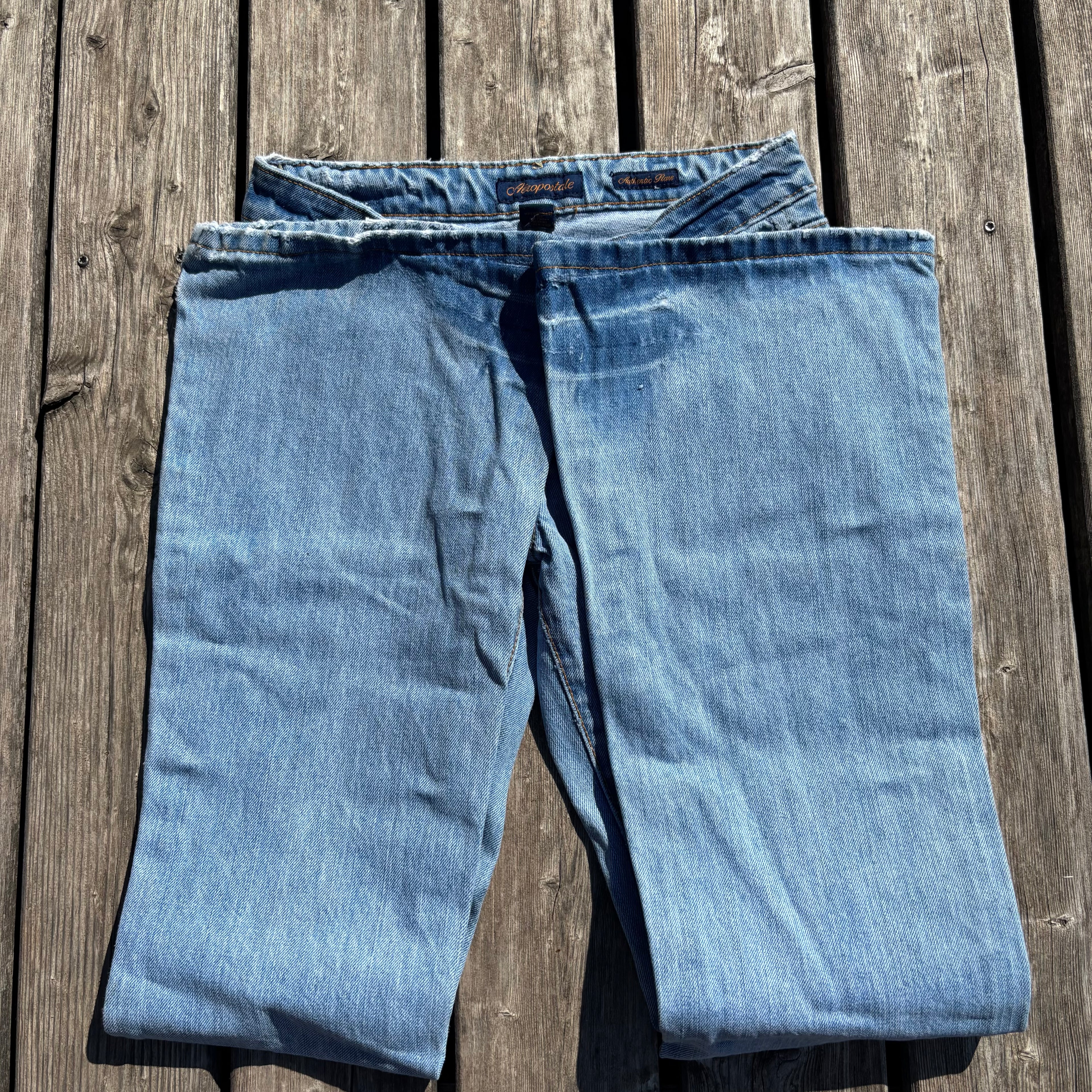 AA/Süße Y2K Lowwaist Bootcut Jeans /women 90s 00s vintage baddie (XXS-XS) /S34
