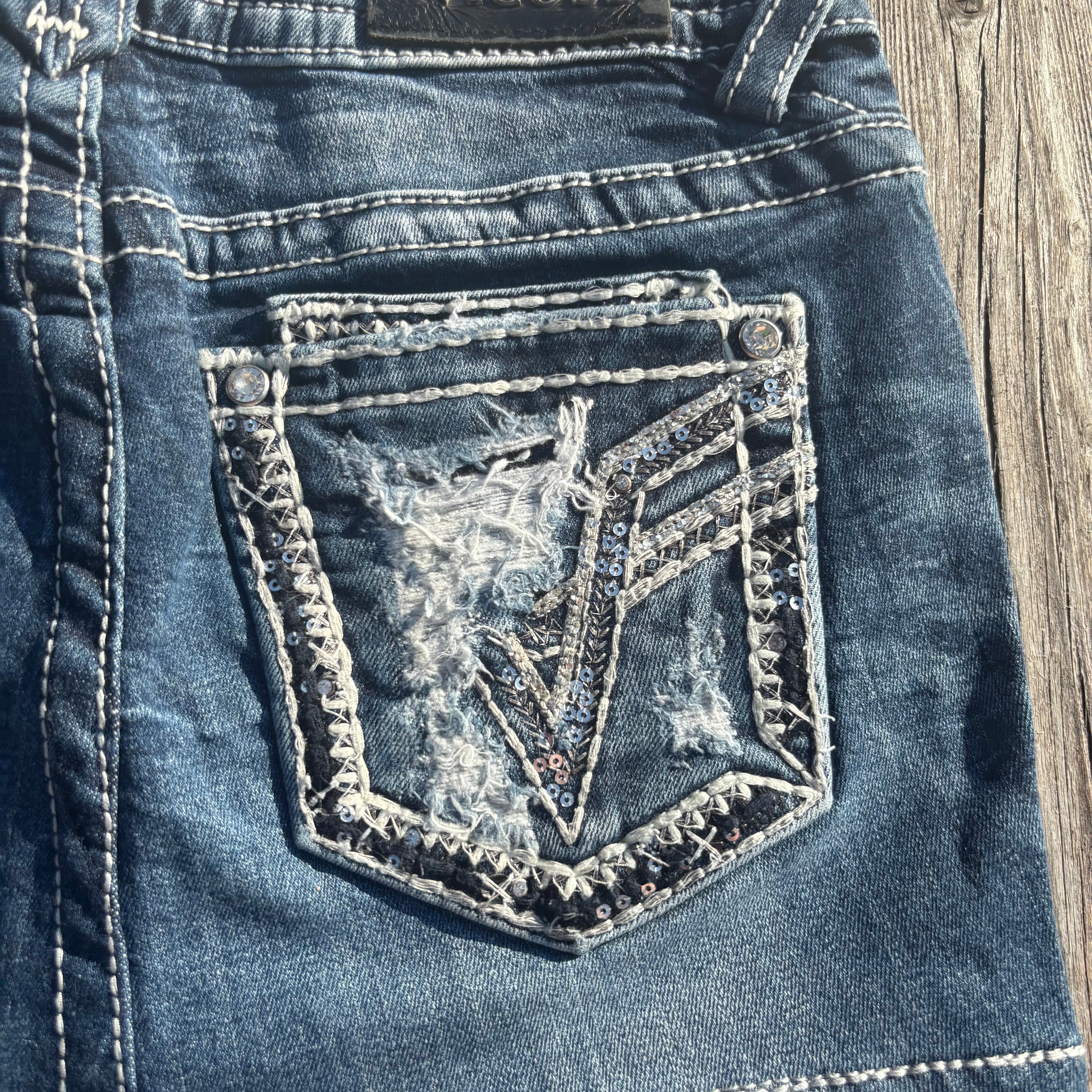 Süßer Y2K Rock mit Backprint für den Sommer /90s 00s vintage baddie (S-M) S87