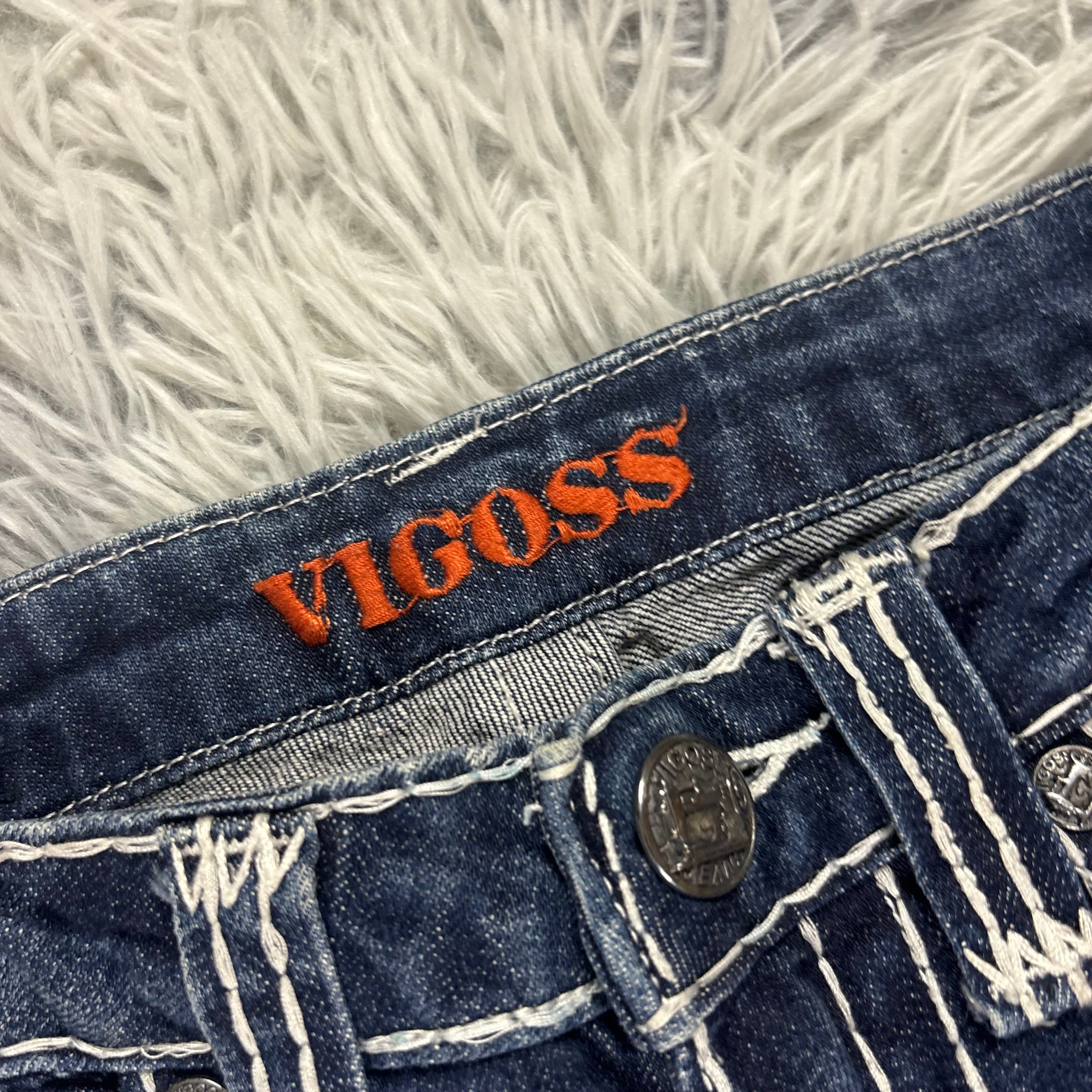 Vigoss Y2K Lowwaist Bootcut jeans /vintage 00s 90s style baddie (XXS-XS) S22