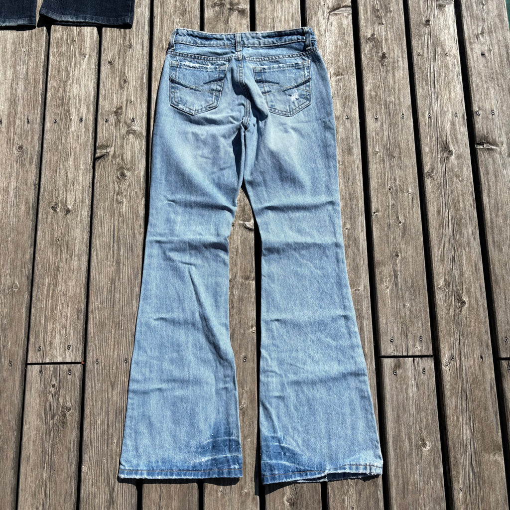 AA/Süße Y2K Lowwaist Bootcut Jeans /women 90s 00s vintage baddie (XXS-XS) /S34