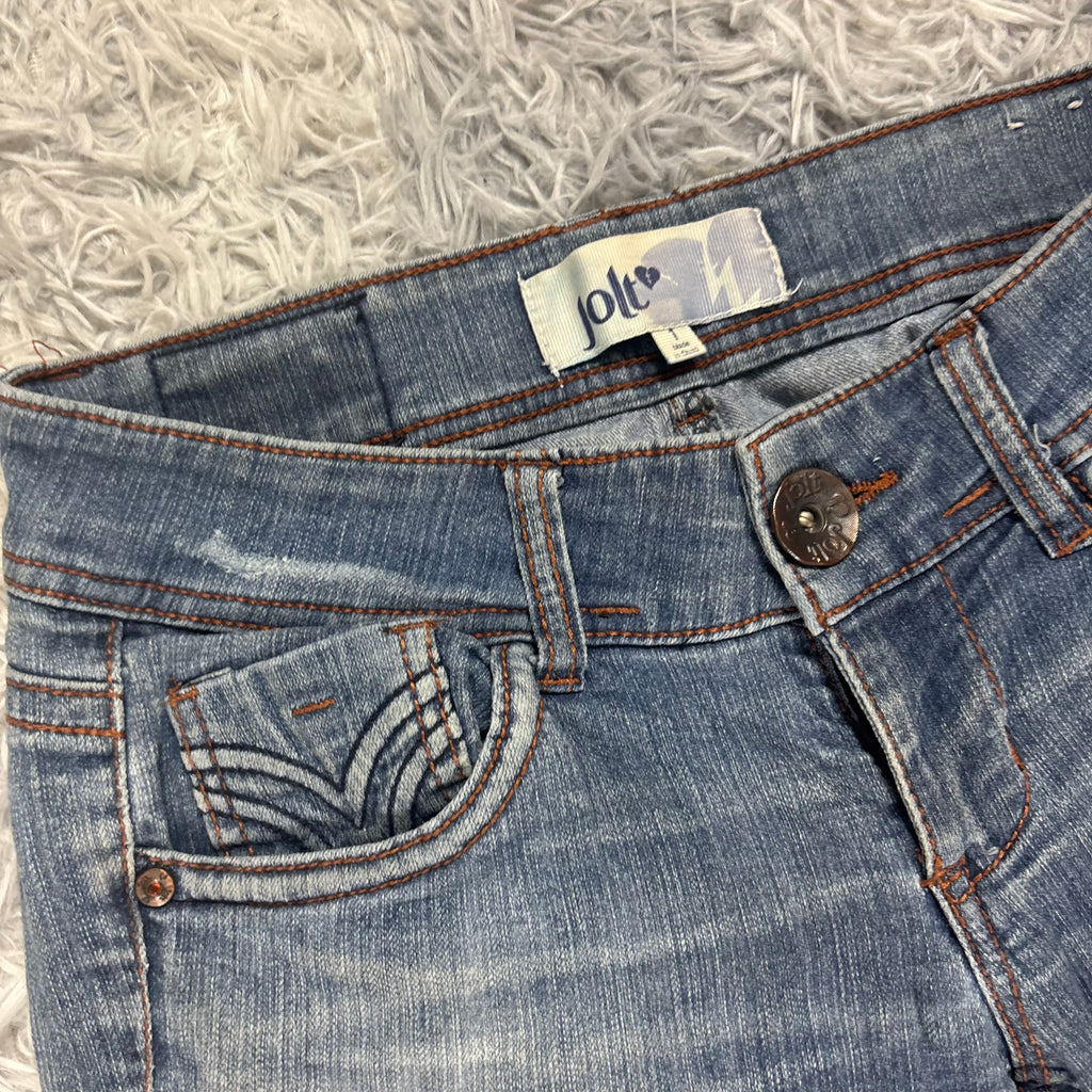 Süße Y2K Bootcut Lowwaist Jeans mit Backprint /women vintage 00s 90s baddie (XS) S18
