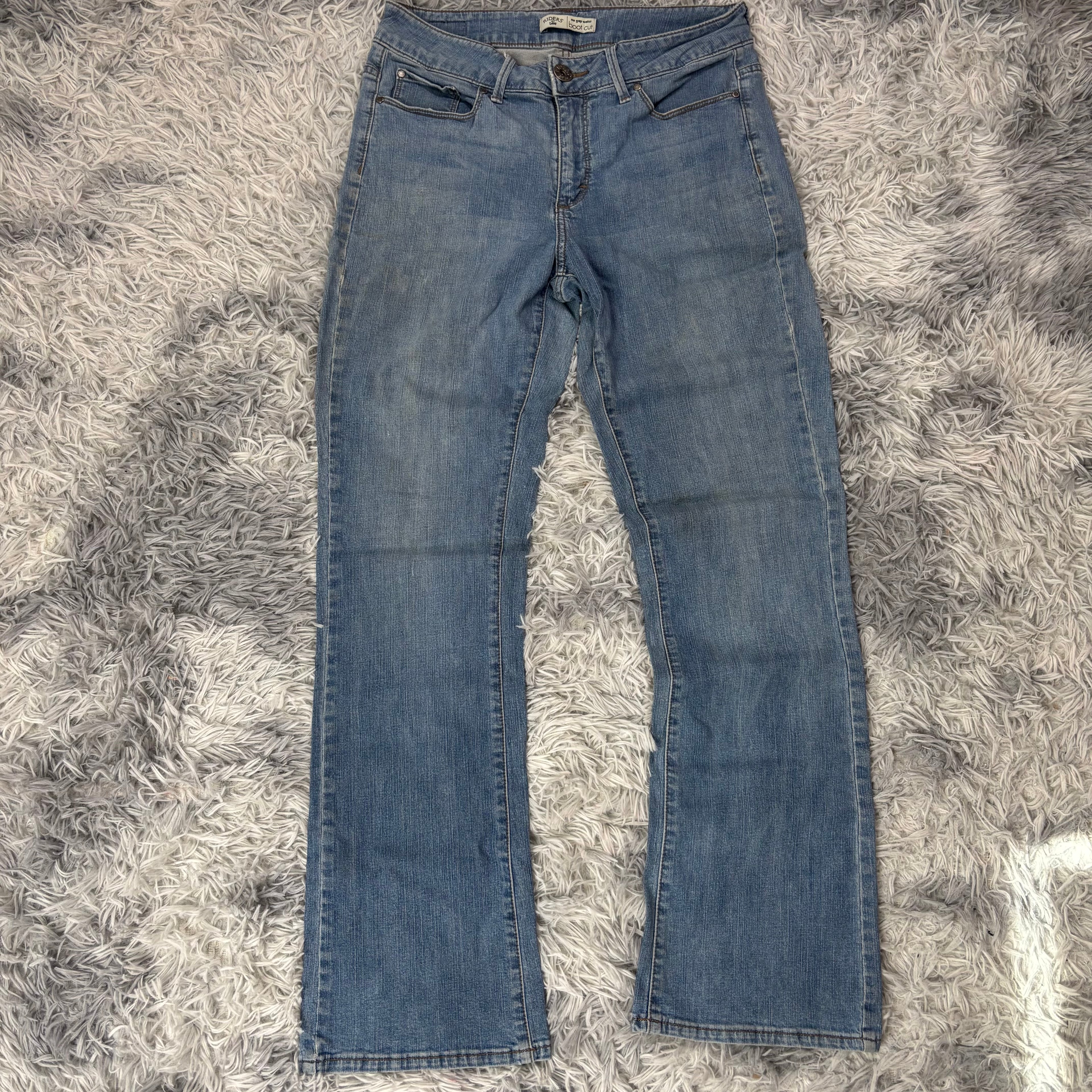 Lowwaist Bootcut Jeans /women vintage streetwear y2k 00s 90s. (S2)