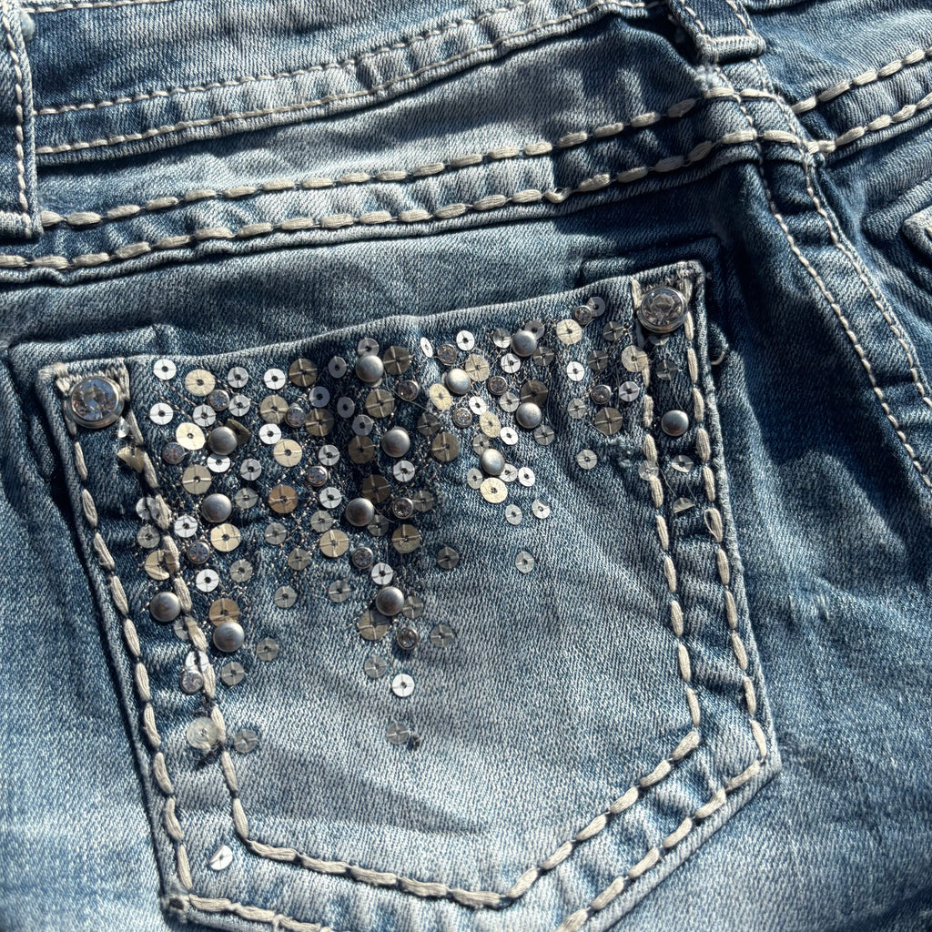 Süße Miss Me Shorts/ Hotpants für den Sommer L-XL/women 00s 90s vintage baddie S72