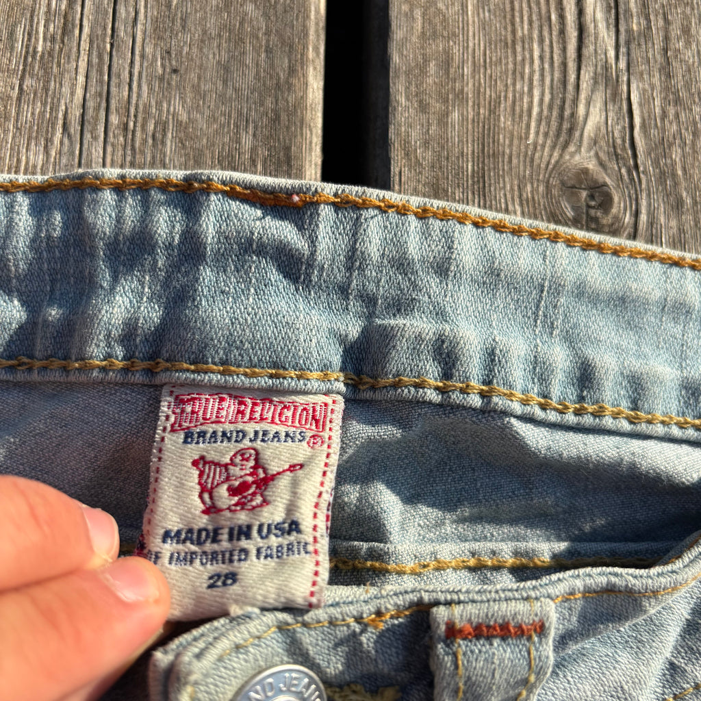 Süße True Religion Shorts / hotpants women 00s 90s vintage baddie (XS-S) S56