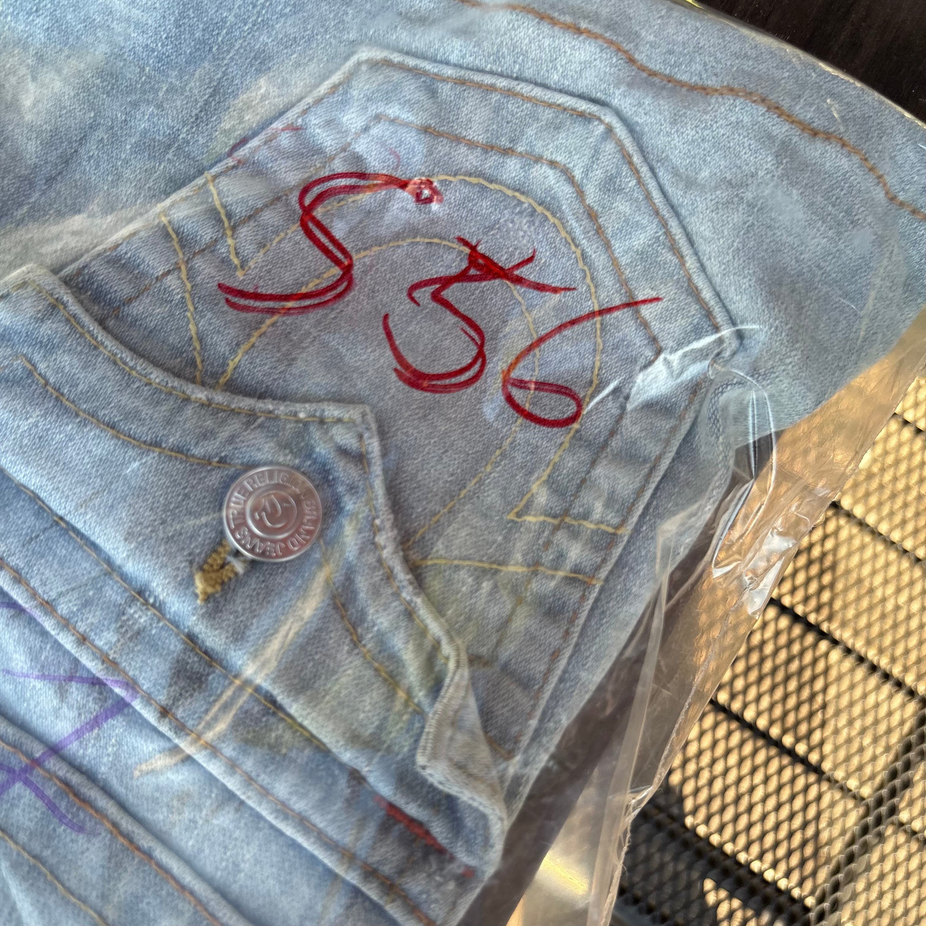 Süße True Religion Shorts / hotpants women 00s 90s vintage baddie (XS-S) S56