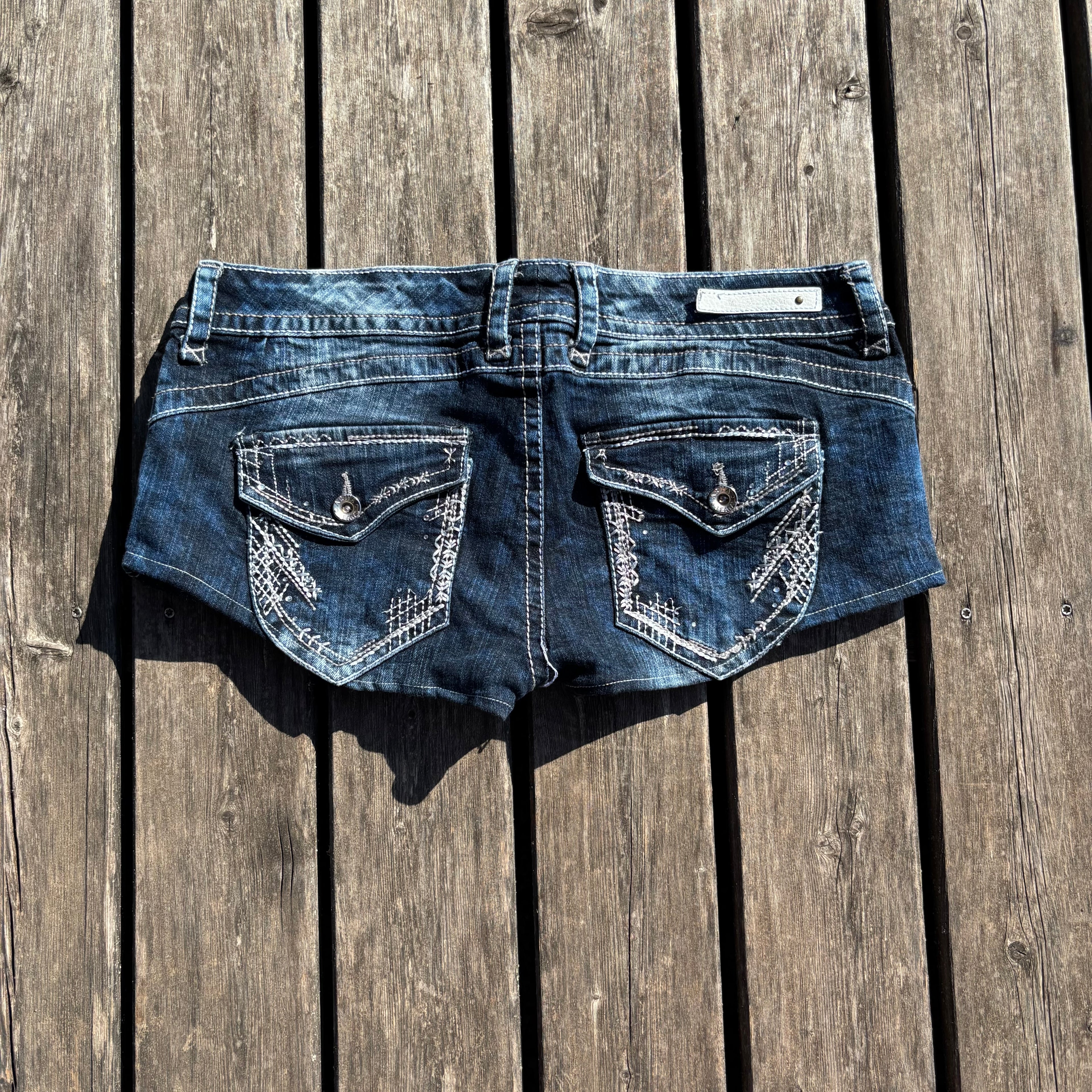 Süße Y2K Shorts / hotpants women 00s 90s vintage baddie (L-XL) S46