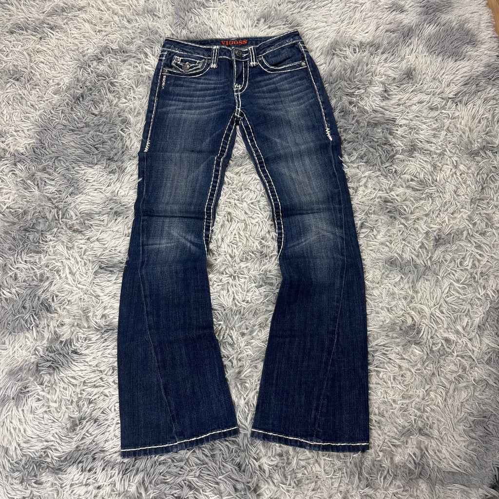 Vigoss Y2K Lowwaist Bootcut jeans /vintage 00s 90s style baddie (XXS-XS) S22
