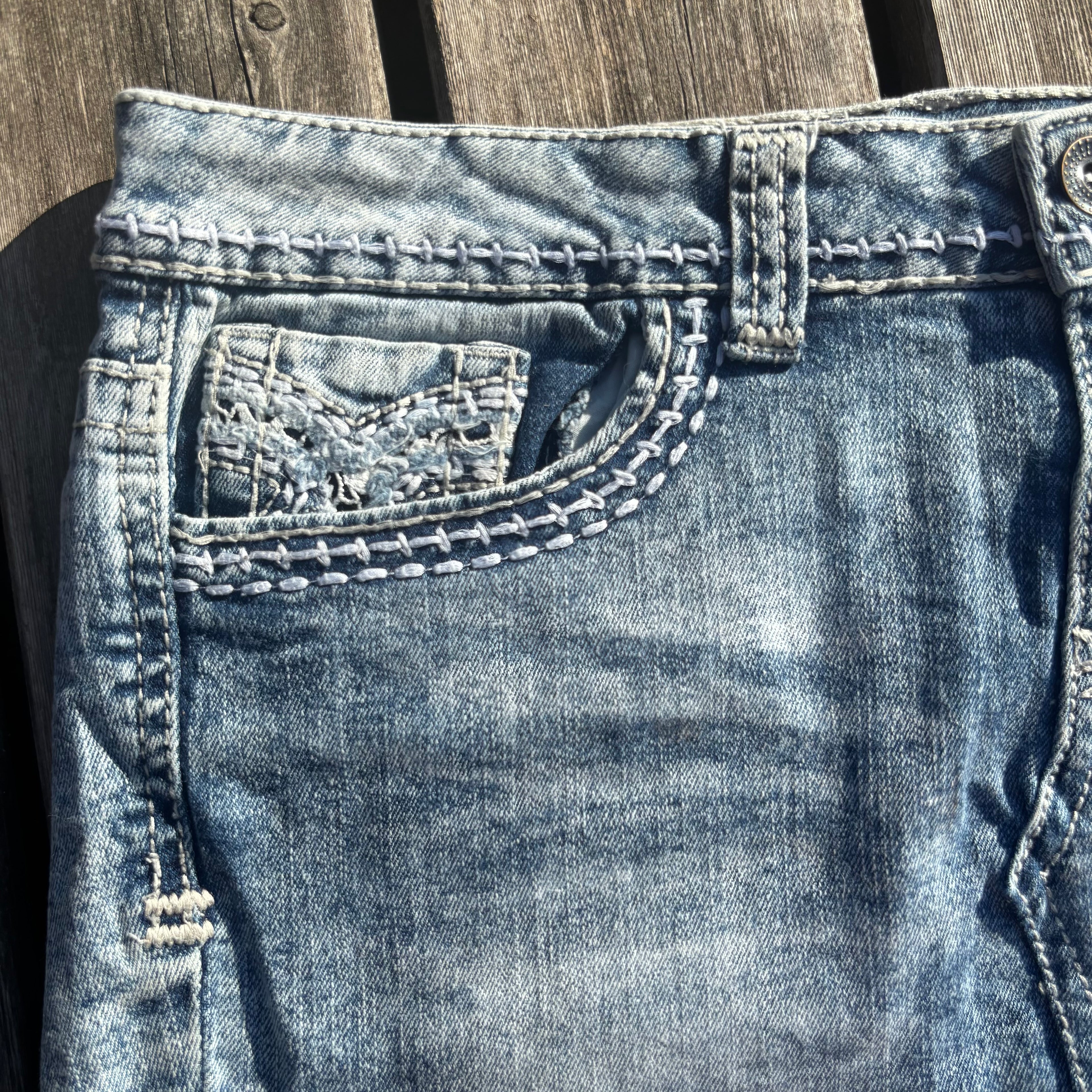 Süßer Y2K Rock mit Backprint für den Sommer /90s 00s vintage baddie (L) S82
