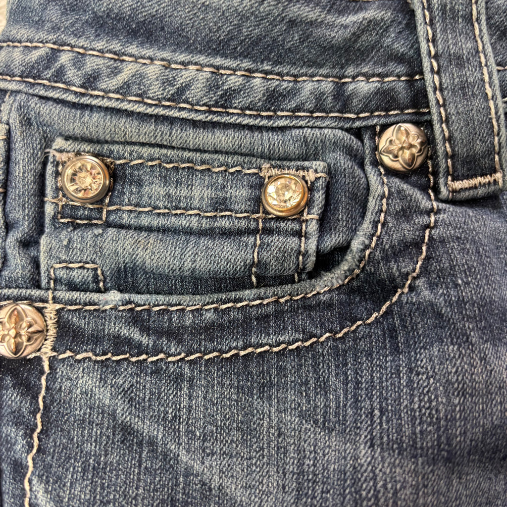 Süße Miss me shorts /hotpants vintage women 00s 90s (S-M) S3