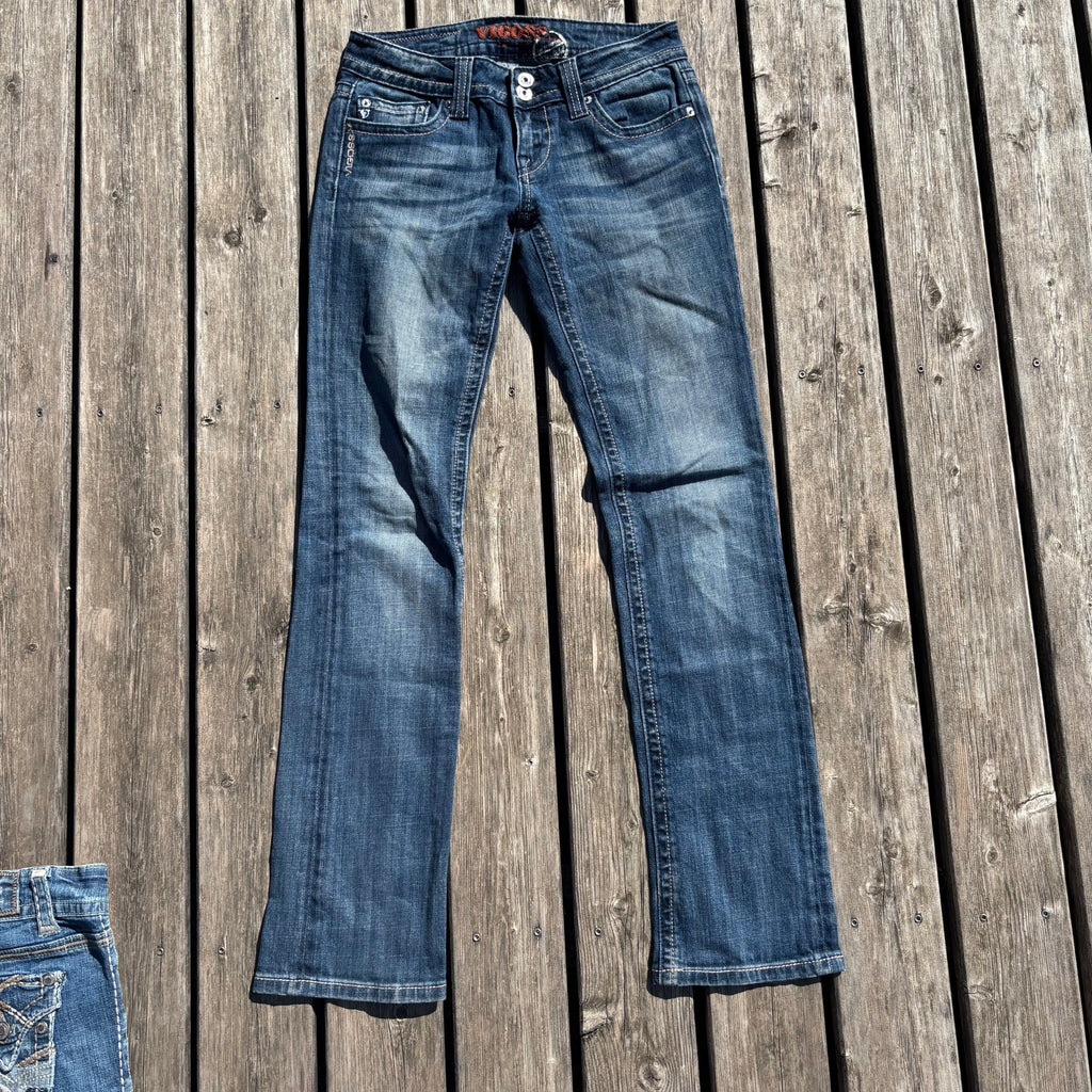 Süße Y2K Vigoss Lowwaist jeans /straight women 00s 90s vintage (XS-S) S37