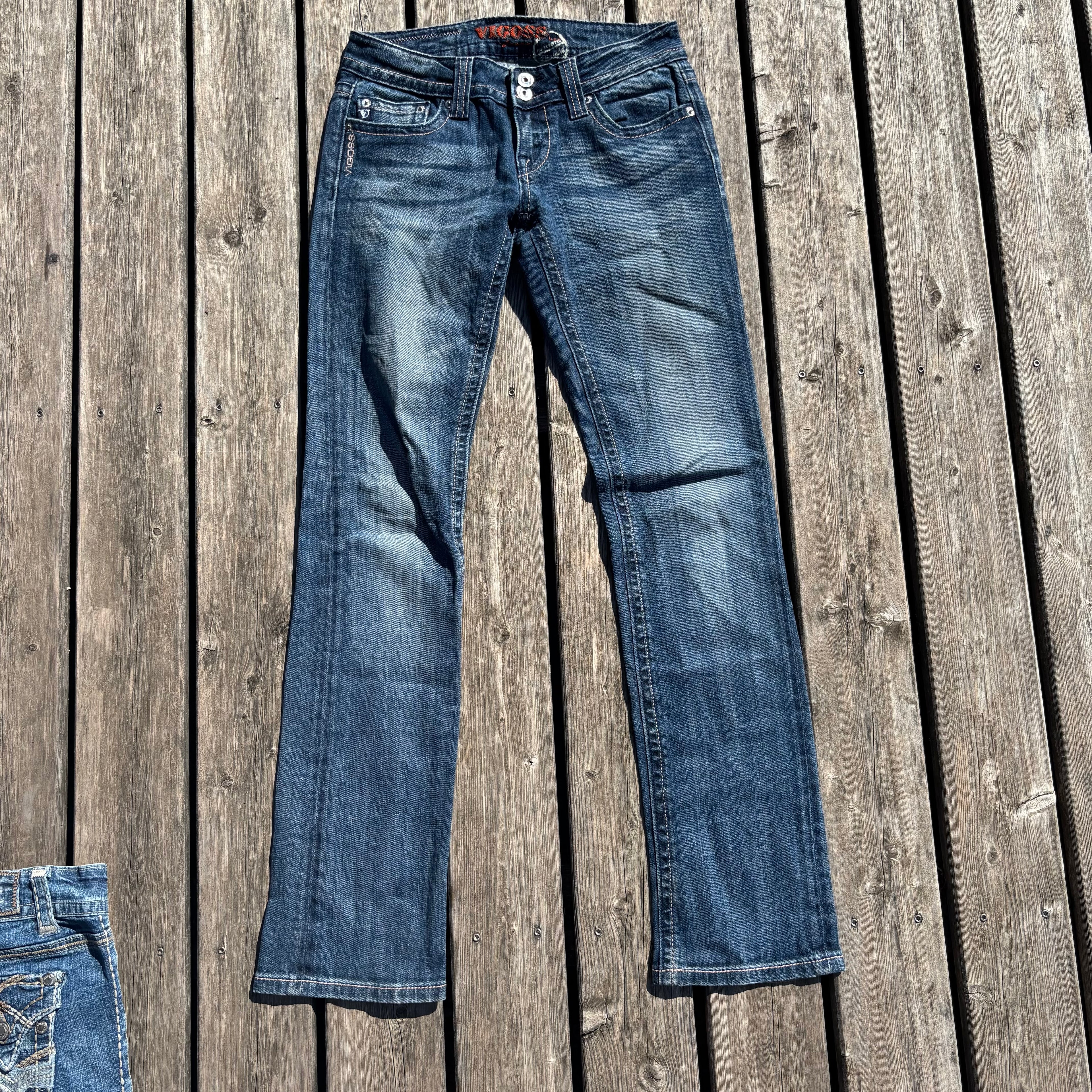 Süße Y2K Vigoss Lowwaist jeans /straight women 00s 90s vintage (XS-S) S37