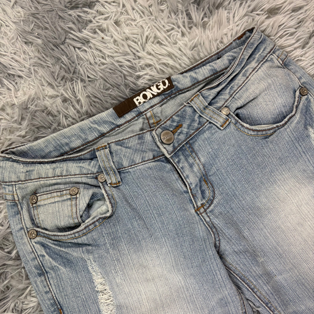 Süße Y2K Vintage Bootcut Lowwaist Jeans /streetwear women 00s 90s S13 (M)