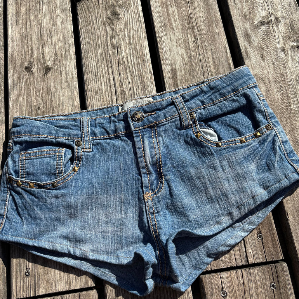 Y2K Shorts / hotpants women 00s 90s vintage baddie XS S47