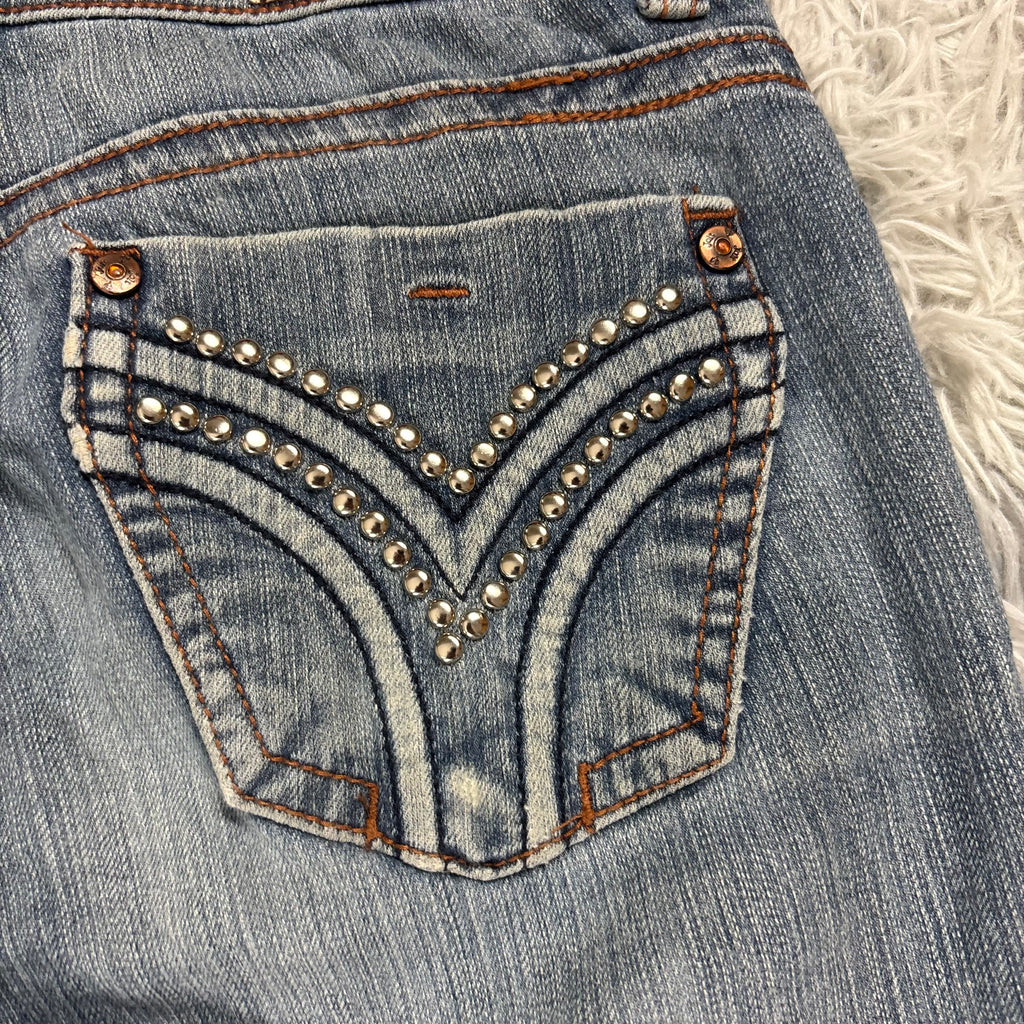 Süße Y2K Bootcut Lowwaist Jeans mit Backprint /women vintage 00s 90s baddie (XS) S18